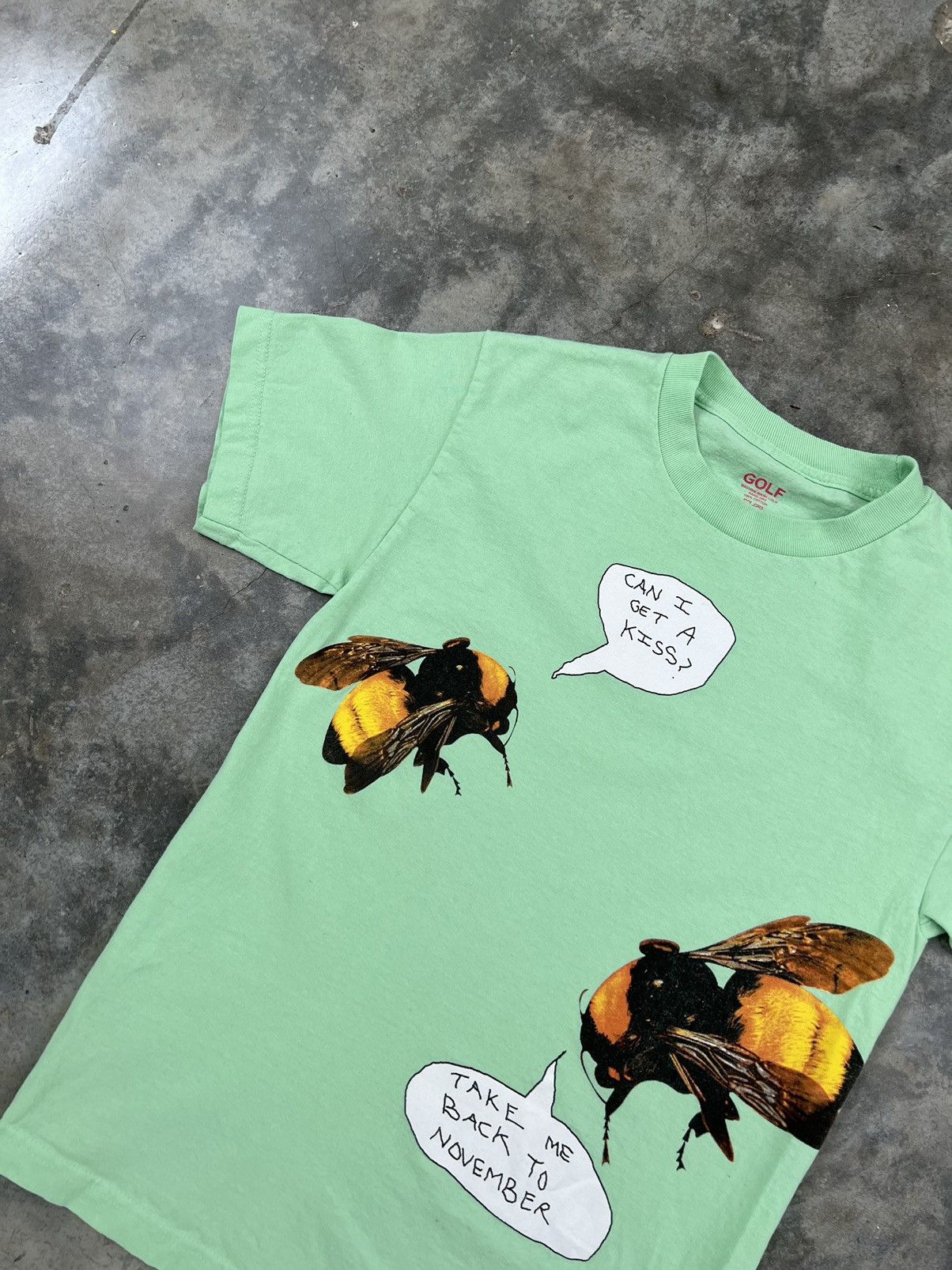 Golf Wang Golf Wang Green " Can I Get A Kiss ? " Mint Green Small ❄️❄️ Size US S / EU 44-46 / 1 - 2 Thumbnail
