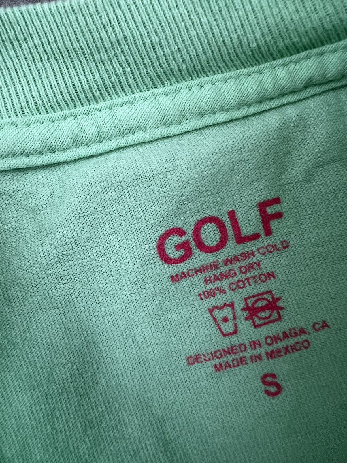 Golf Wang Golf Wang Green " Can I Get A Kiss ? " Mint Green Small ❄️❄️ Size US S / EU 44-46 / 1 - 4 Thumbnail