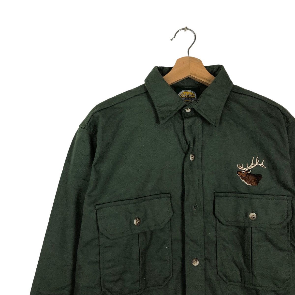 Japanese Brand VINTAGE HUNTING JACKET SURVIVAL DESIGN CHAMOIS WITH TAG Size US M / EU 48-50 / 2 - 6 Thumbnail