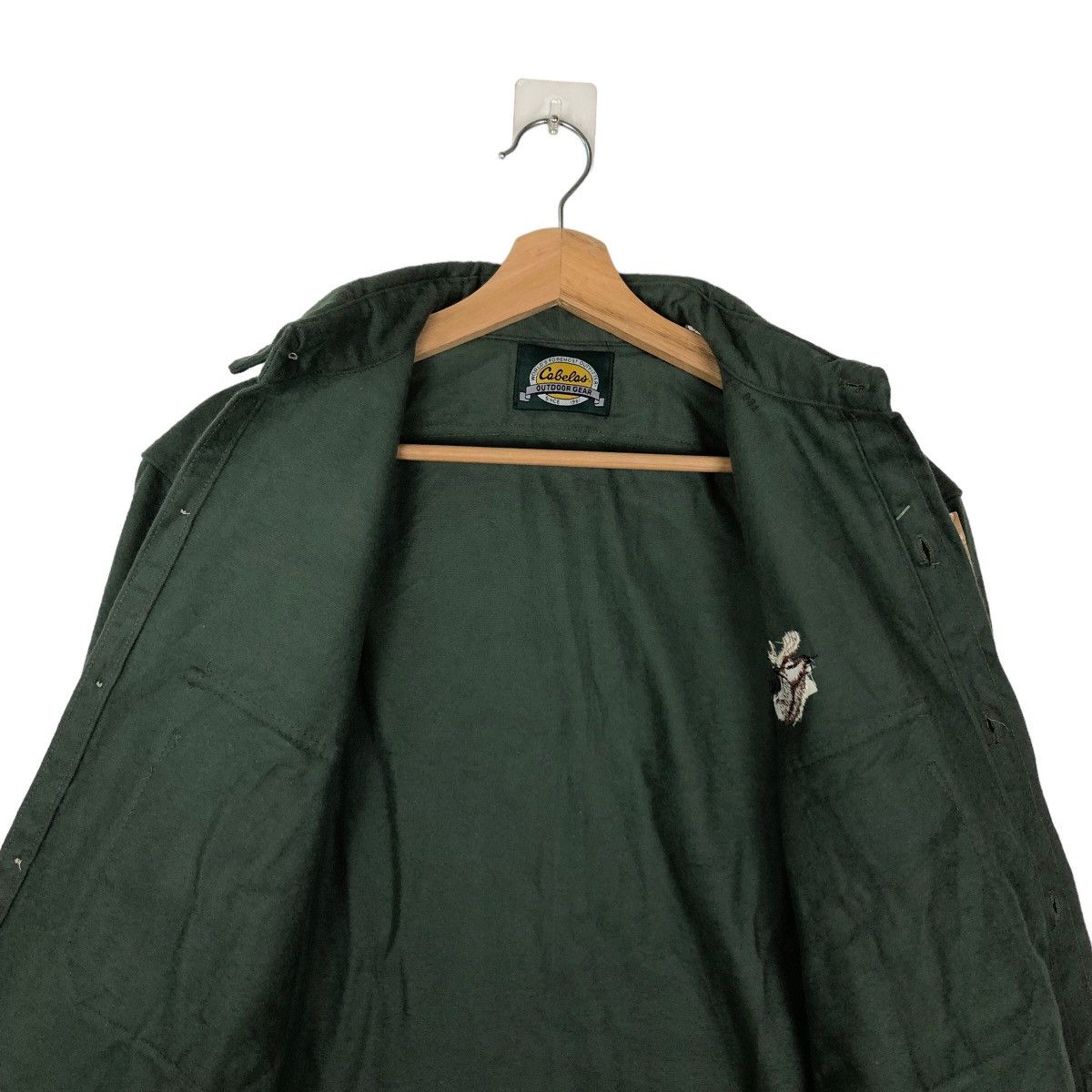 Japanese Brand VINTAGE HUNTING JACKET SURVIVAL DESIGN CHAMOIS WITH TAG Size US M / EU 48-50 / 2 - 11 Thumbnail