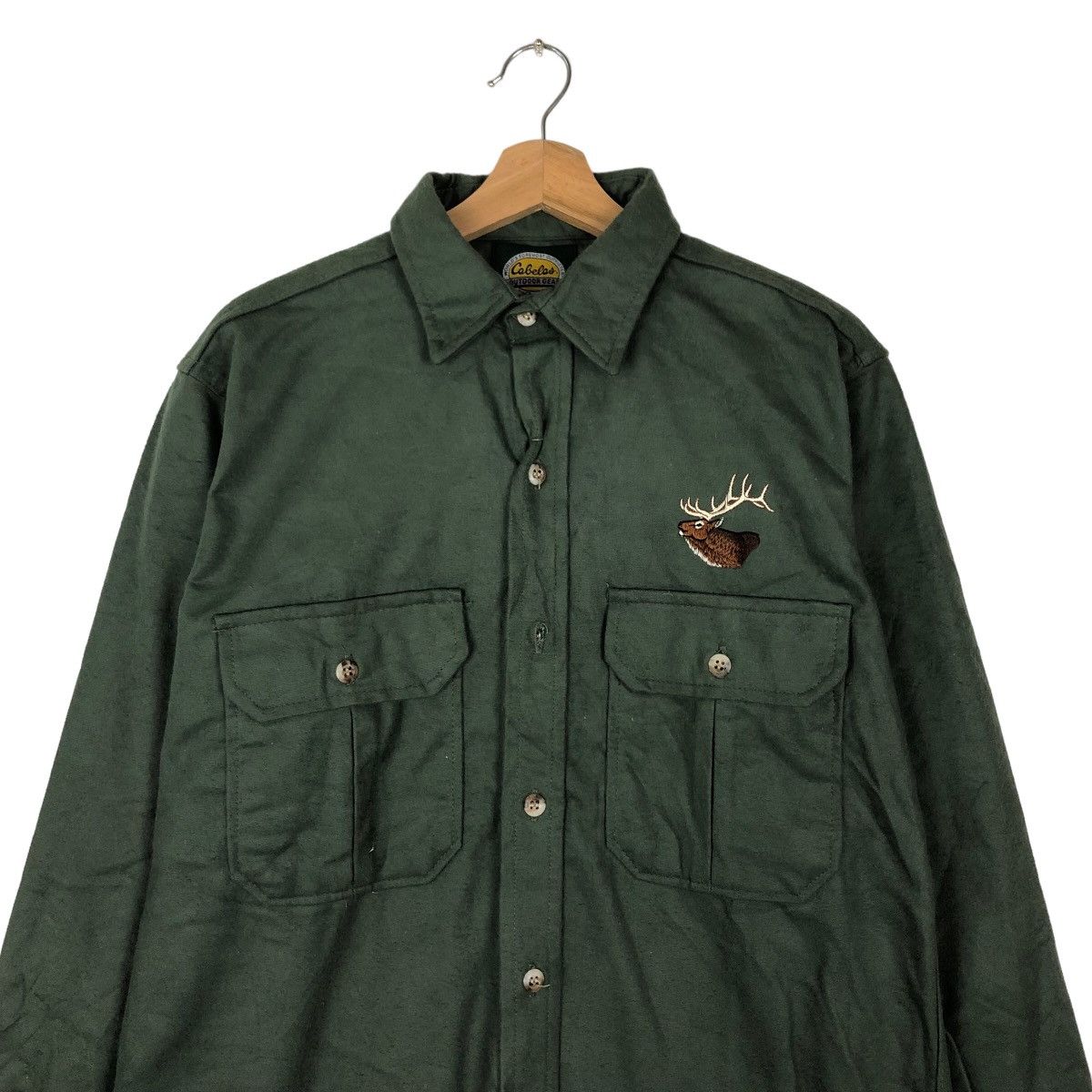 Japanese Brand VINTAGE HUNTING JACKET SURVIVAL DESIGN CHAMOIS WITH TAG Size US M / EU 48-50 / 2 - 2 Thumbnail