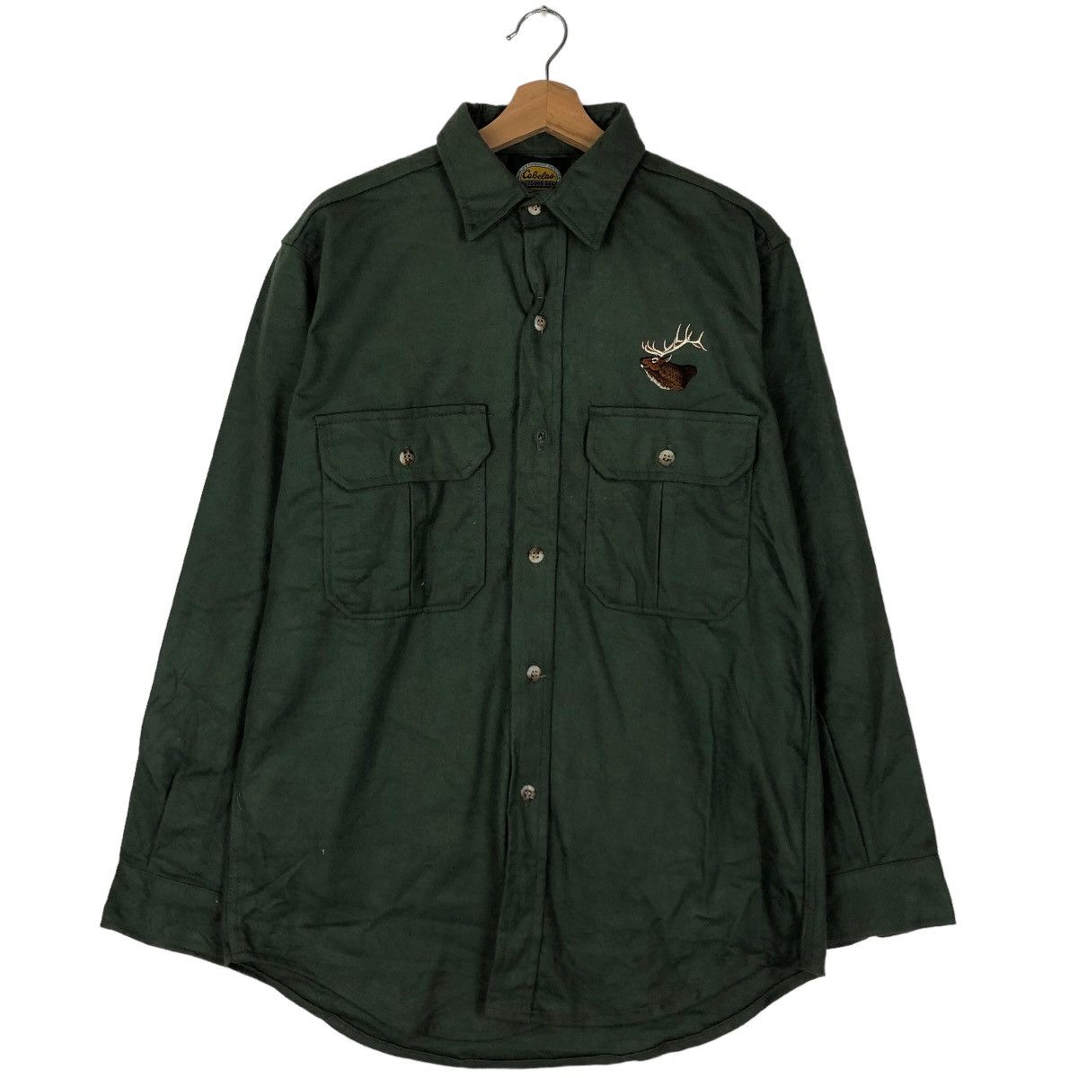 Japanese Brand VINTAGE HUNTING JACKET SURVIVAL DESIGN CHAMOIS WITH TAG Size US M / EU 48-50 / 2 - 1 Thumbnail