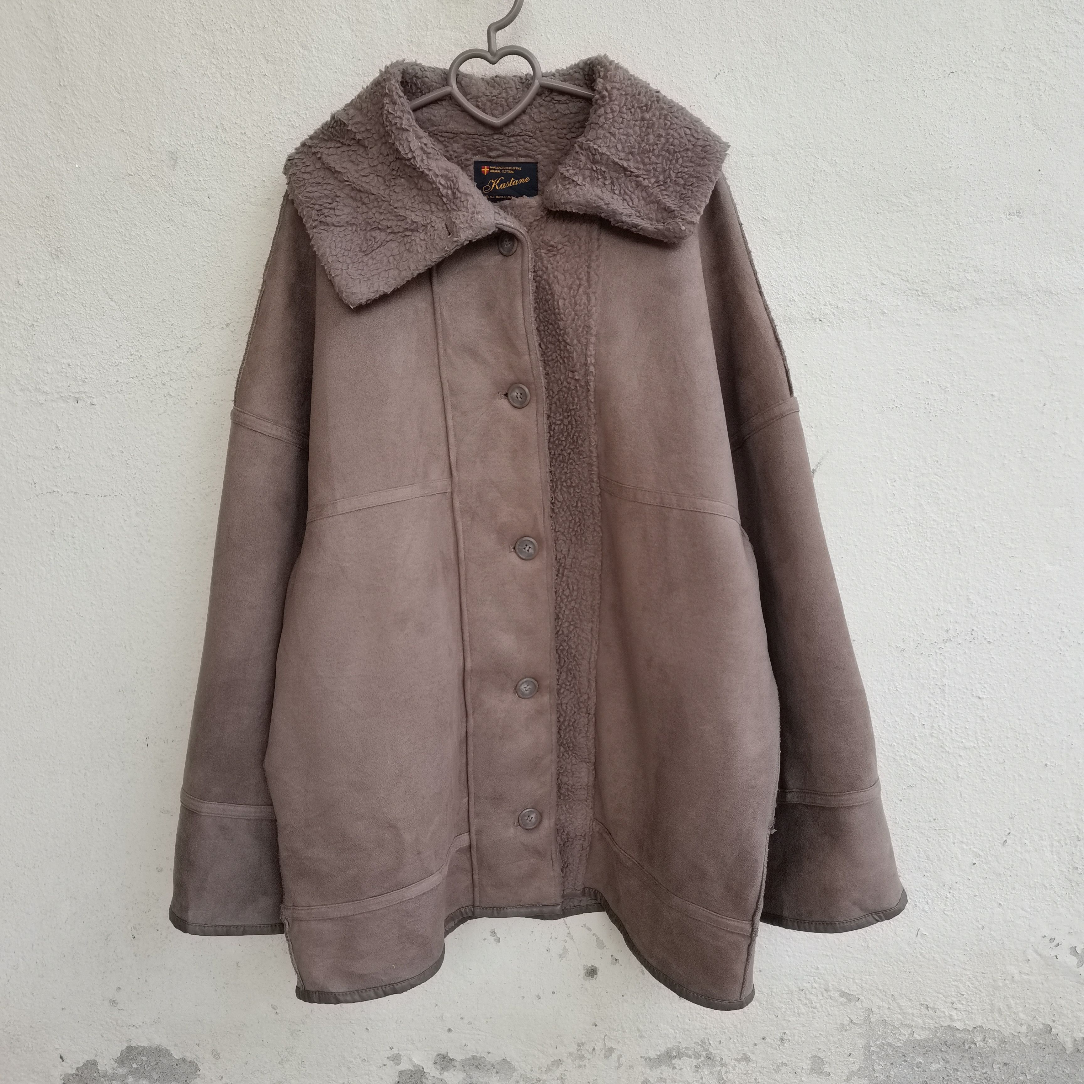 Japanese Brand × Vintage Archive🔥Vintage Kastane Fleece Button Up Jacket Size L / US 10 / IT 46 - 2 Thumbnail