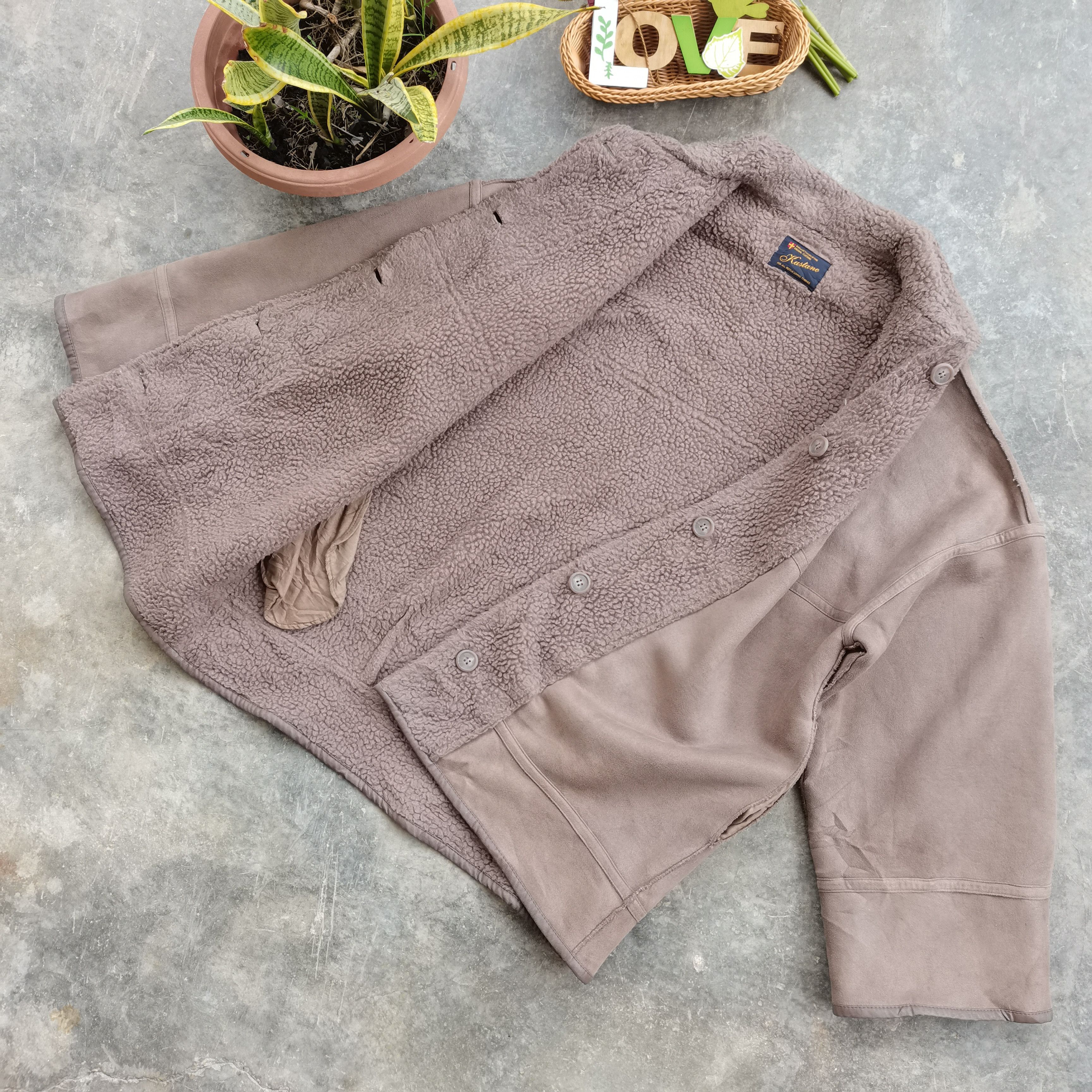 Japanese Brand × Vintage Archive🔥Vintage Kastane Fleece Button Up Jacket Size L / US 10 / IT 46 - 5 Thumbnail
