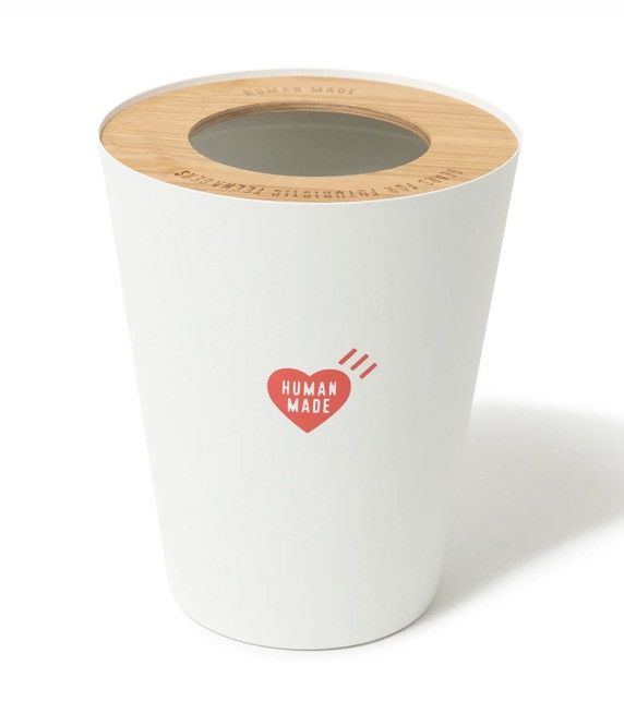 image of Human Made Trash Can in White, Men's