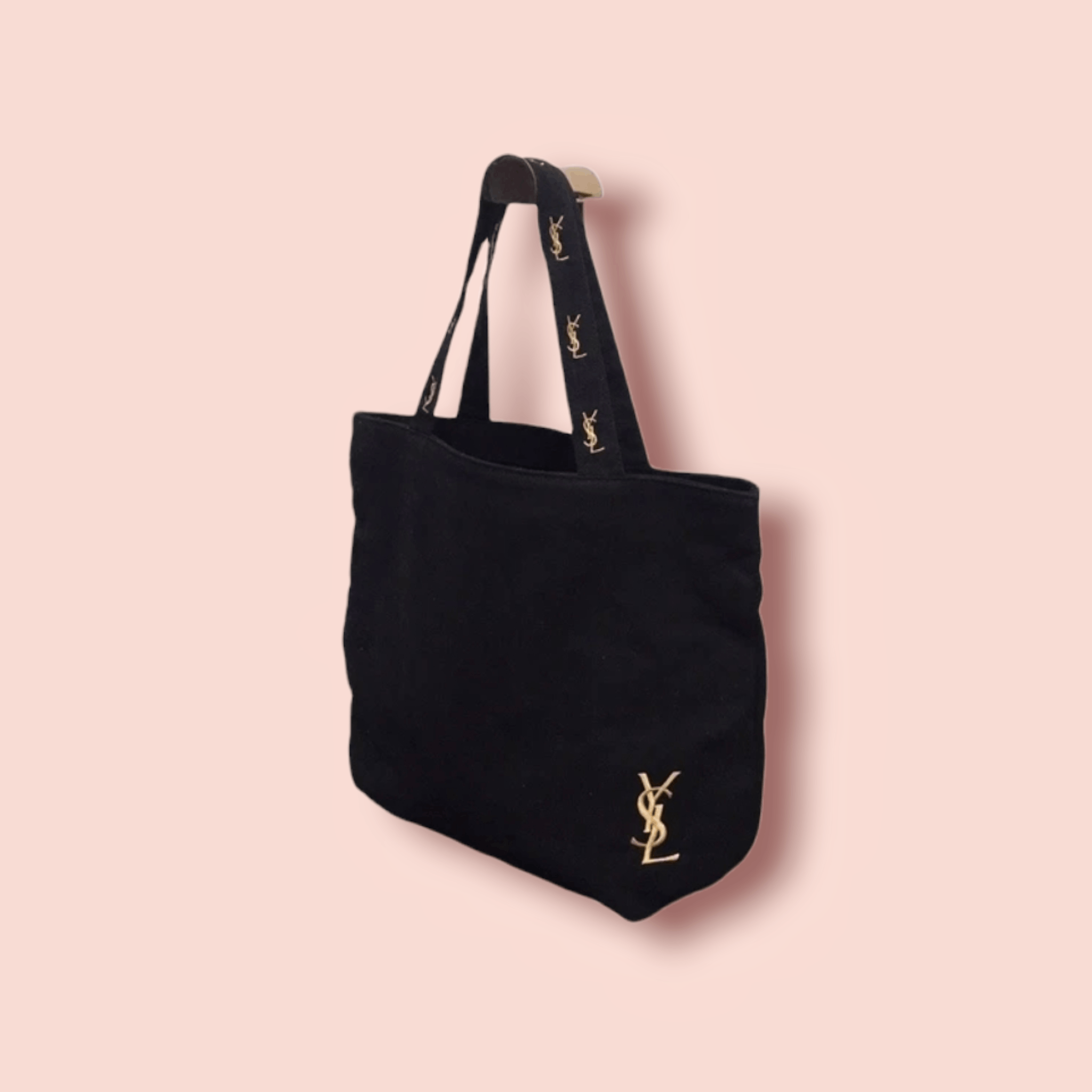 Designer × Vintage × Yves Saint Laurent VINTAGE YSL PARFUMS CANVAS TOTE BAG Size ONE SIZE - 1 Thumbnail