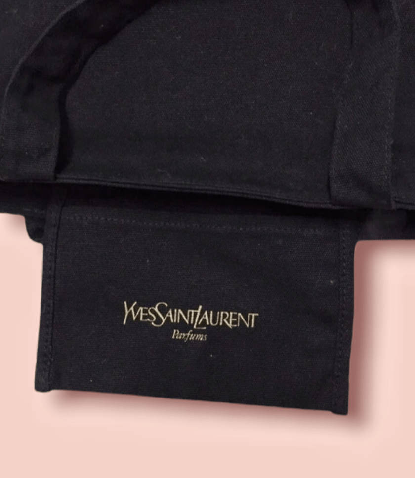 Designer × Vintage × Yves Saint Laurent VINTAGE YSL PARFUMS CANVAS TOTE BAG Size ONE SIZE - 6 Thumbnail
