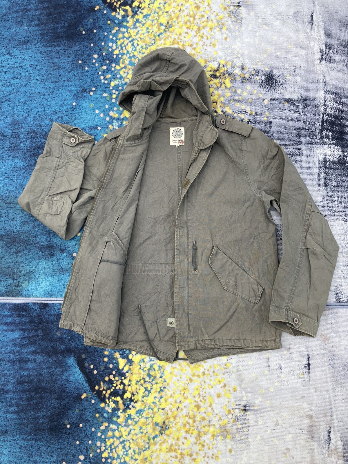image of Jungle Storm Parka Jacket, Men's (Size Medium)