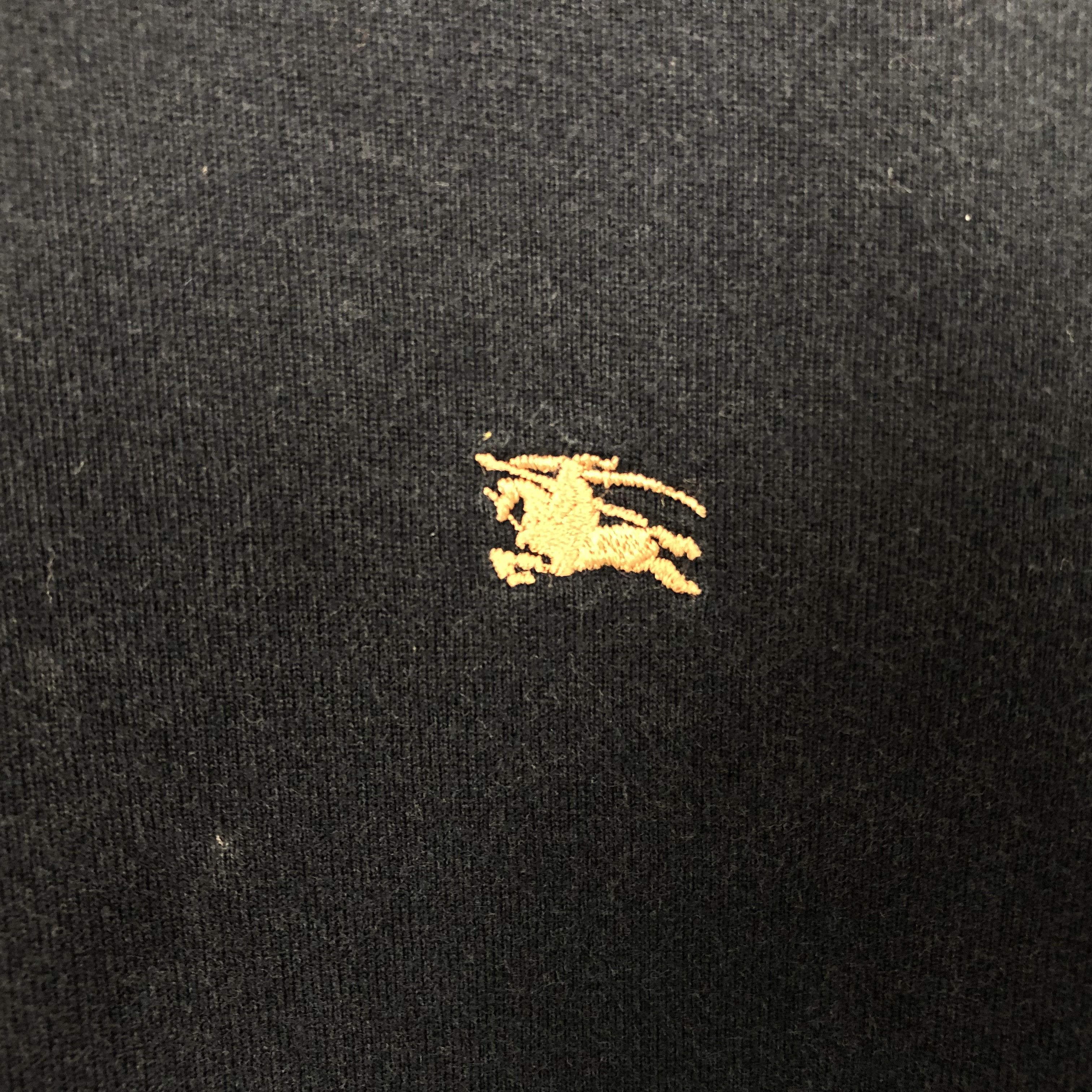 Burberry × Vintage Burberry London Nova Check Shoulder Design Tshirt Size US L / EU 52-54 / 3 - 2 Thumbnail