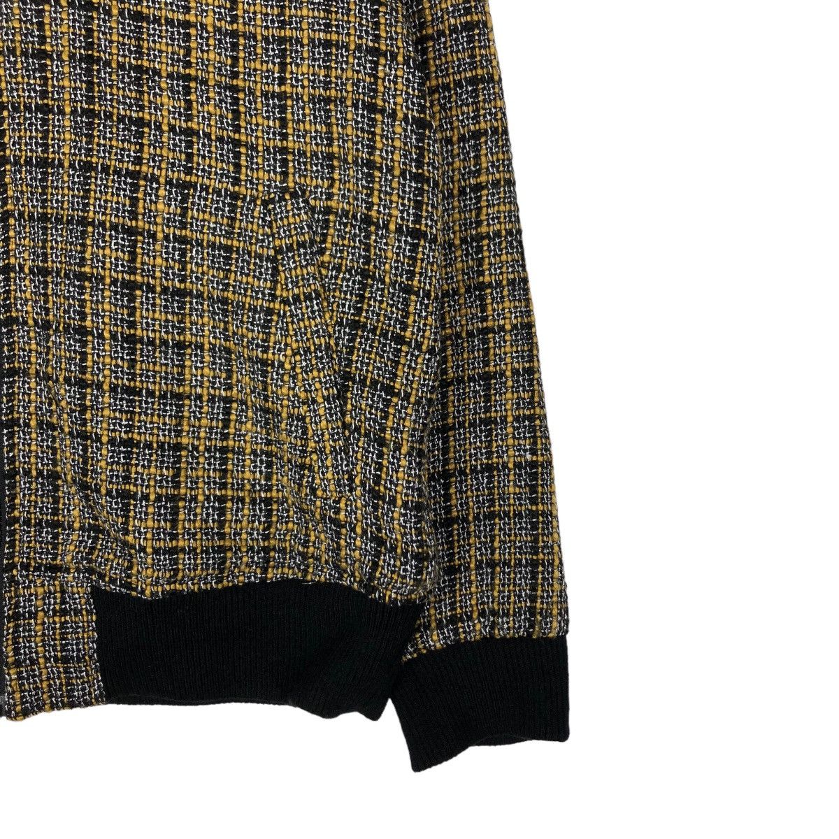 Japanese Brand VINTAGE BOMBER JACKET TWEED DESIGN GU JAPAN ISSEY MIYAKE Size US M / EU 48-50 / 2 - 4 Thumbnail