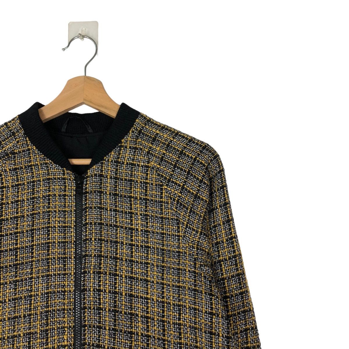 Japanese Brand VINTAGE BOMBER JACKET TWEED DESIGN GU JAPAN ISSEY MIYAKE Size US M / EU 48-50 / 2 - 5 Thumbnail