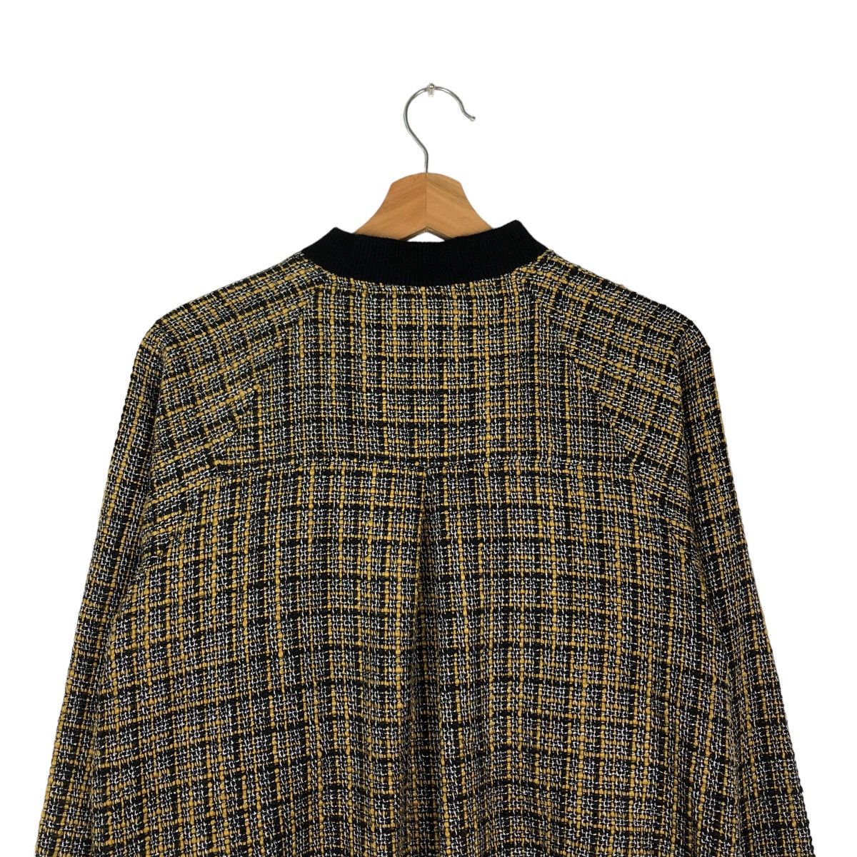 Japanese Brand VINTAGE BOMBER JACKET TWEED DESIGN GU JAPAN ISSEY MIYAKE Size US M / EU 48-50 / 2 - 8 Thumbnail