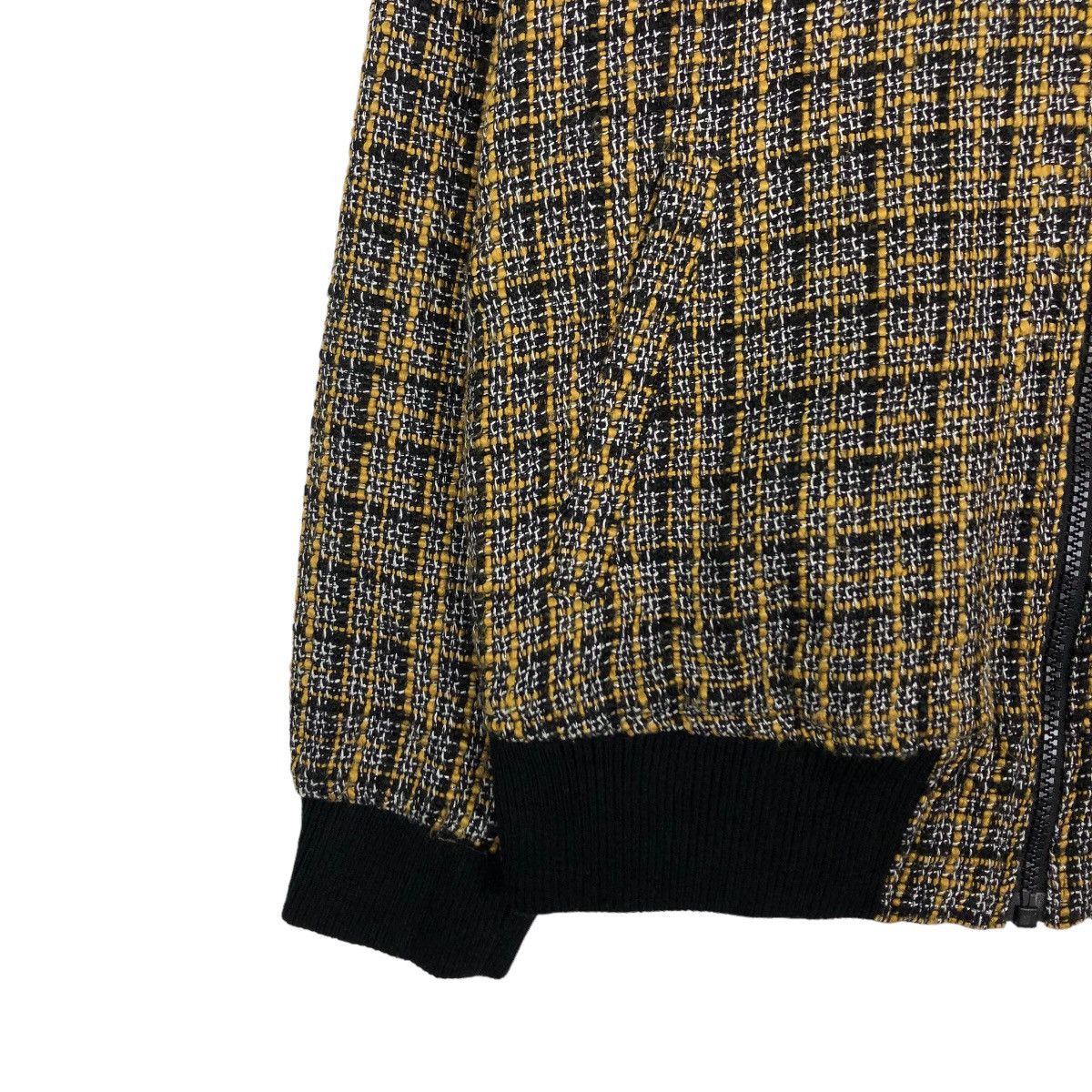Japanese Brand VINTAGE BOMBER JACKET TWEED DESIGN GU JAPAN ISSEY MIYAKE Size US M / EU 48-50 / 2 - 3 Thumbnail
