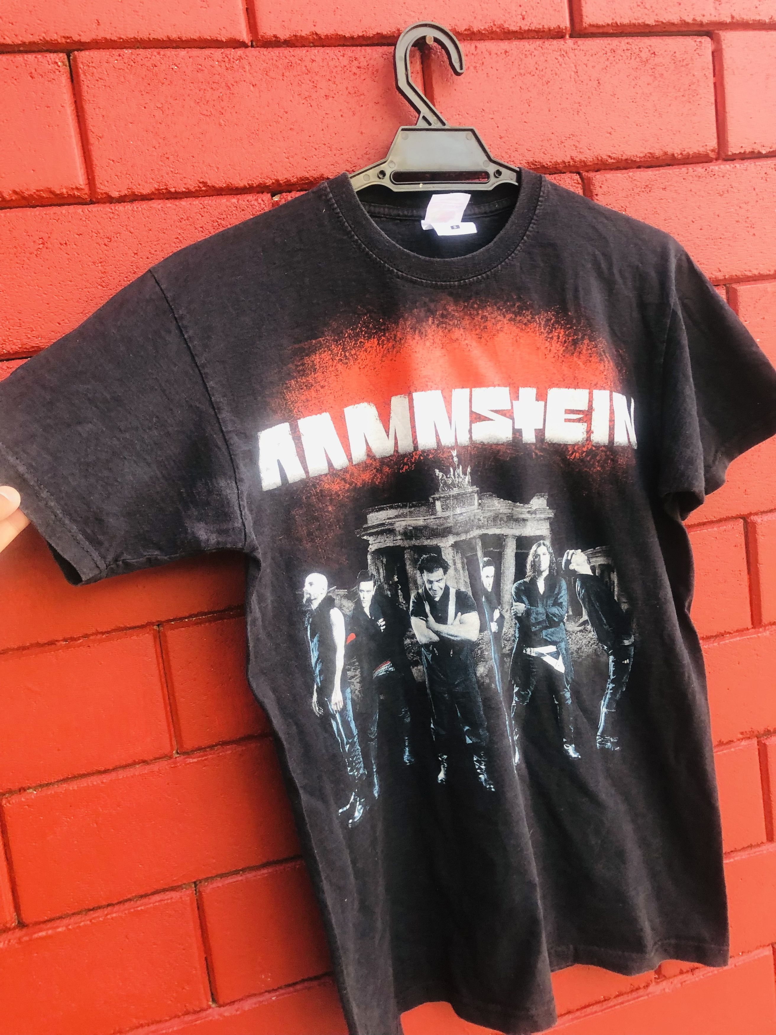 Band Tees × Vintage Vintage Rammstein Band Music Fashion Style Shirt Size US S / EU 44-46 / 1 - 3 Thumbnail