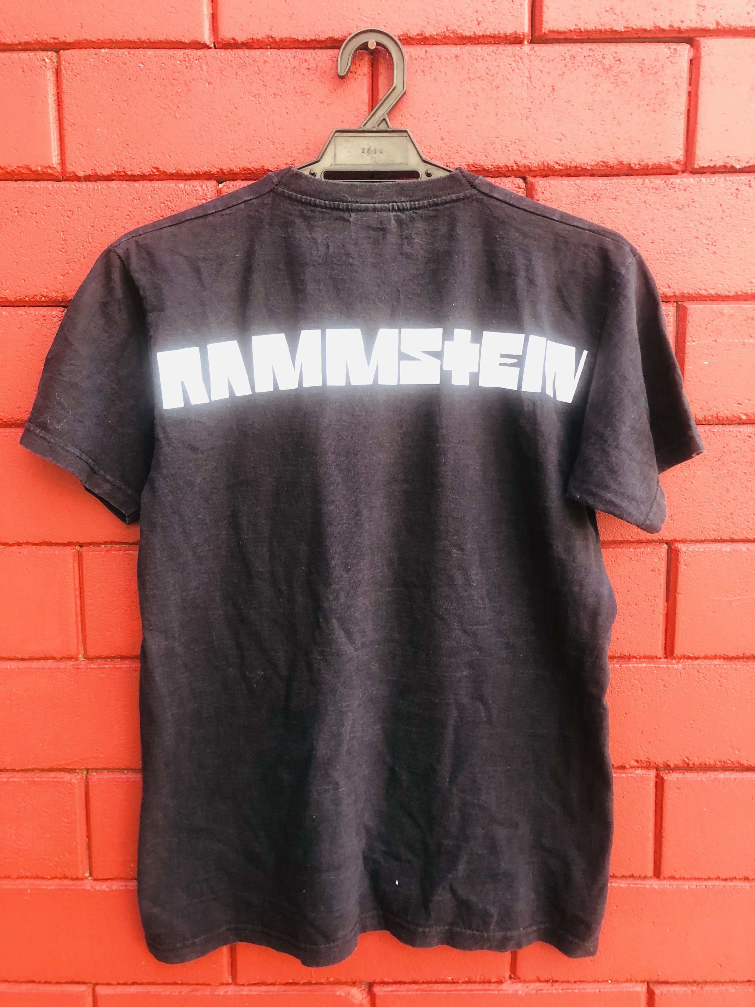 Band Tees × Vintage Vintage Rammstein Band Music Fashion Style Shirt Size US S / EU 44-46 / 1 - 7 Thumbnail