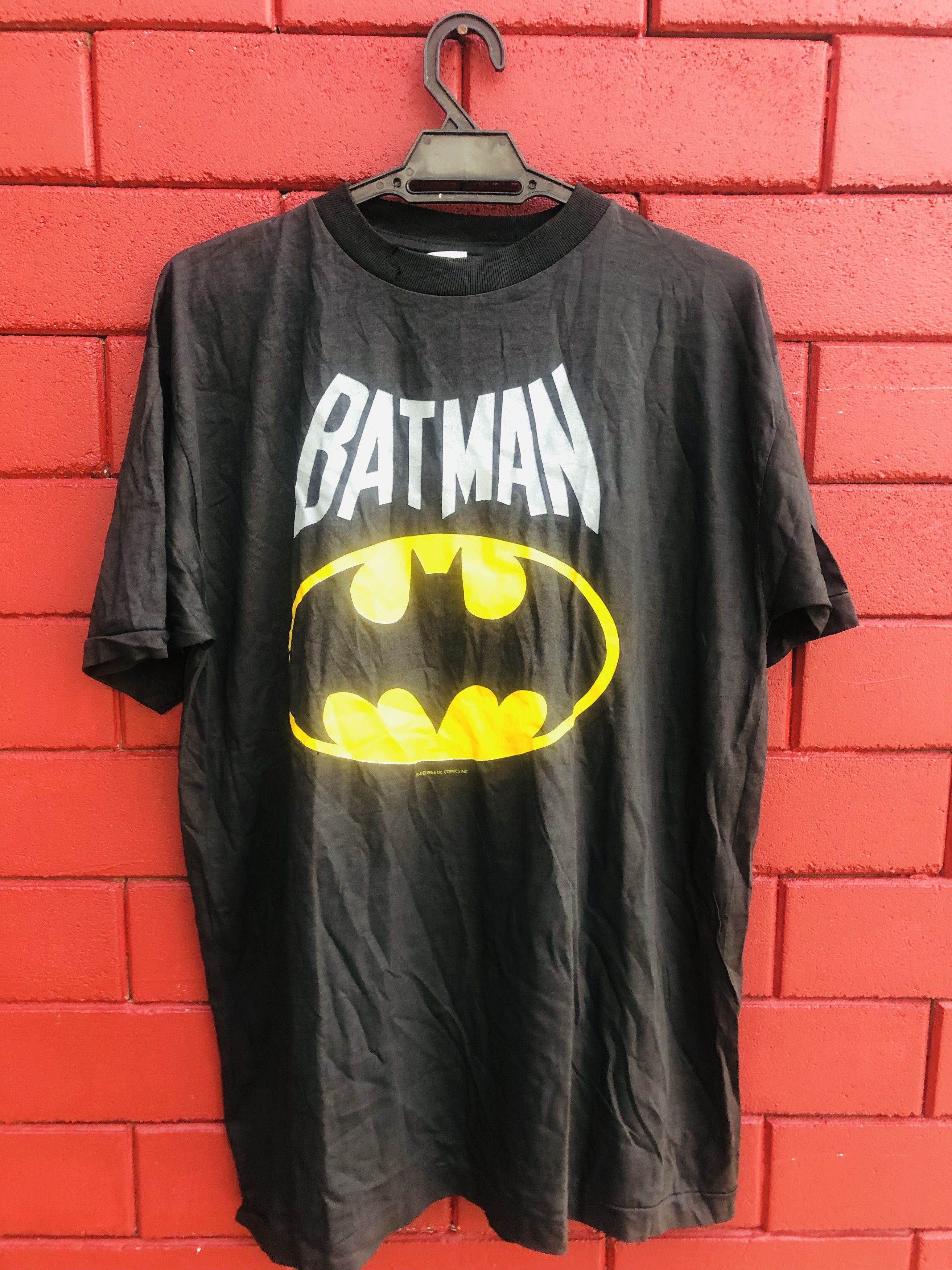Vintage Vintage Batman 80s Movie Streetwear Fashion Style Size US L / EU 52-54 / 3 - 1 Thumbnail