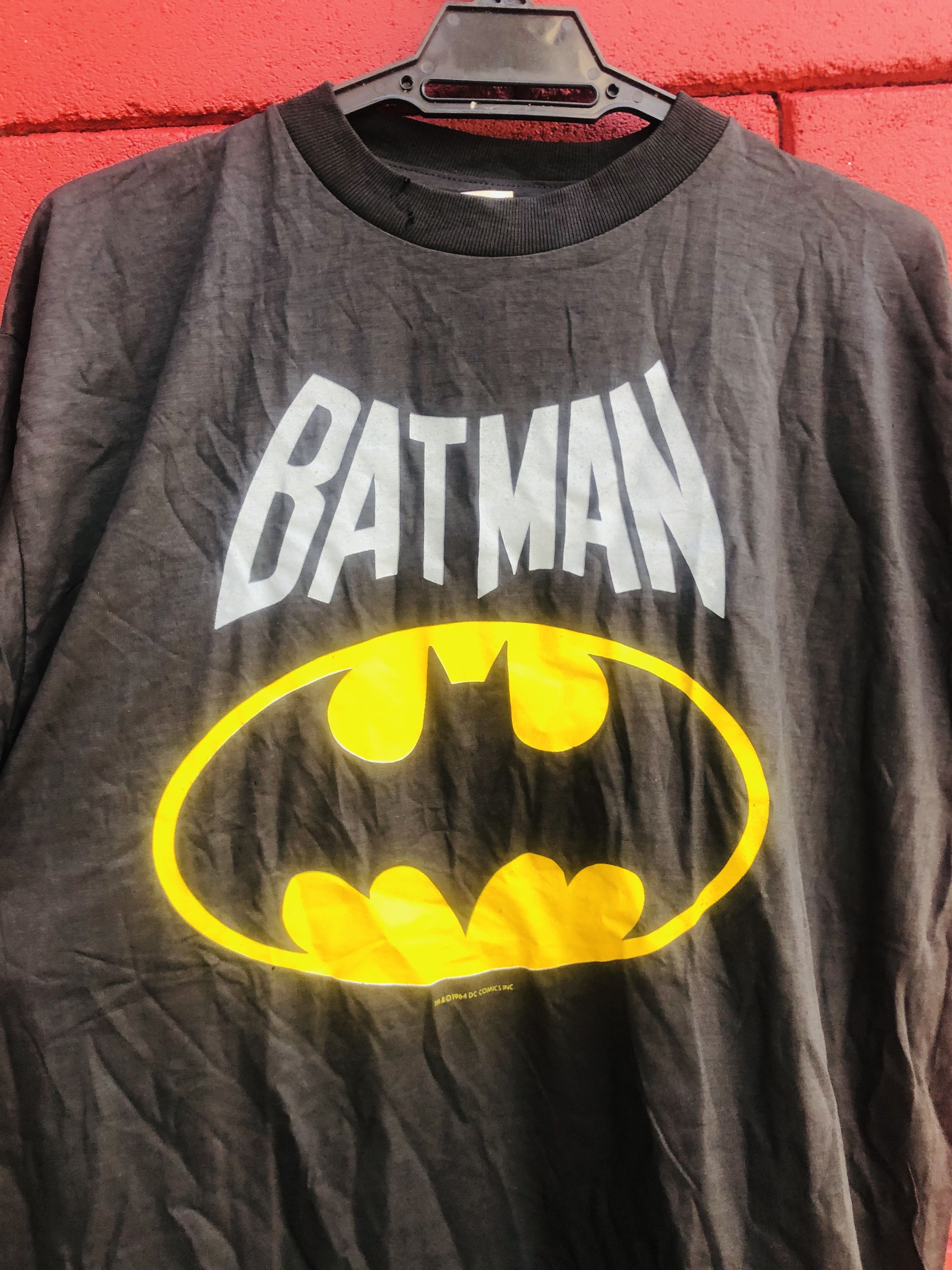 Vintage Vintage Batman 80s Movie Streetwear Fashion Style Size US L / EU 52-54 / 3 - 3 Thumbnail