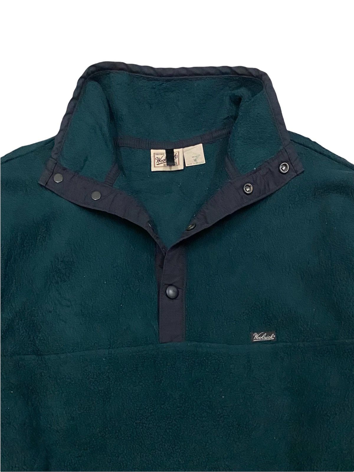 Polartec × Woolrich Woolen Mills VTG WOOLRICH OUTDOORWEAR X POLARTEC FLEECE SWEATSHIRT BUTTON Size US M / EU 48-50 / 2 - 4 Thumbnail