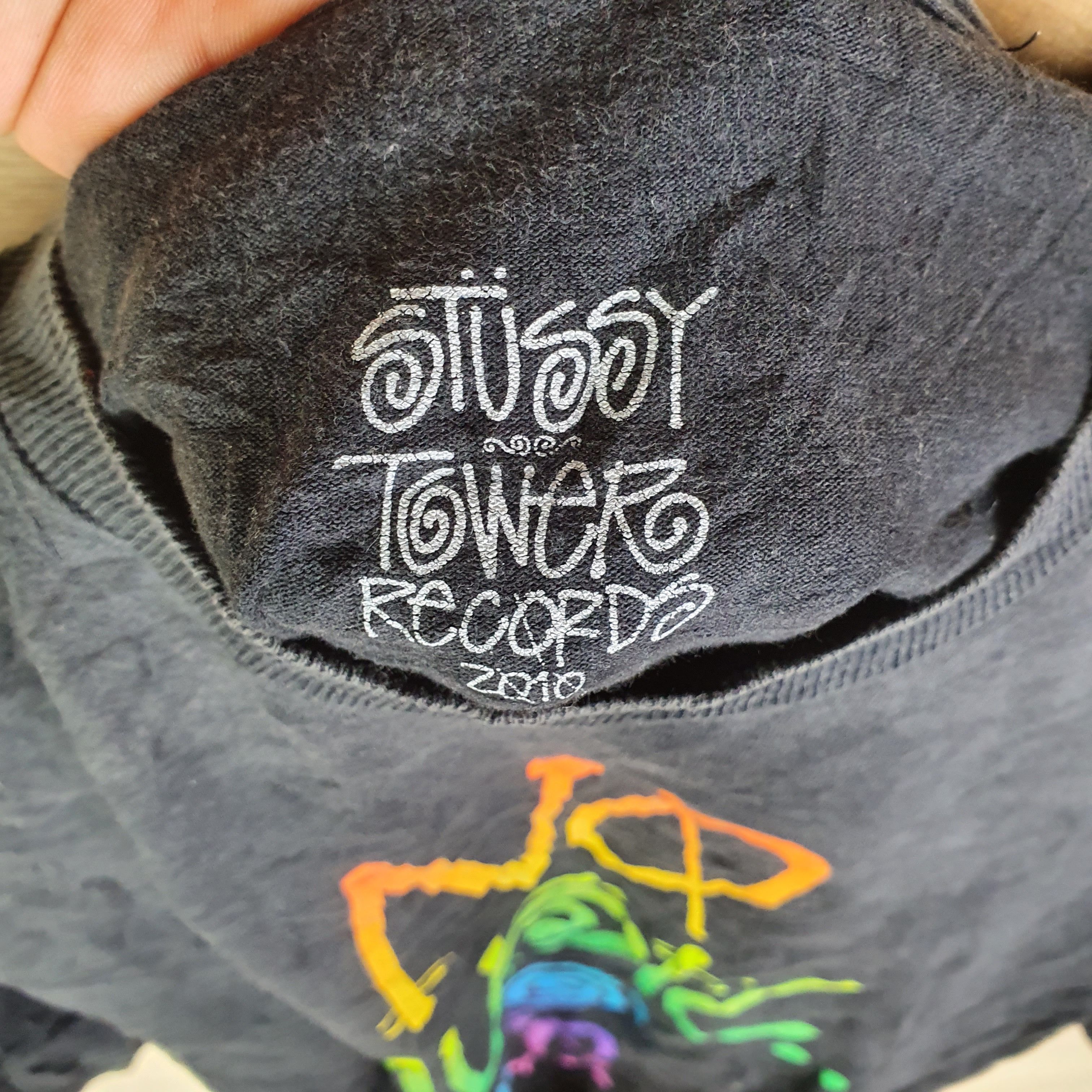 Stussy × Vintage STUSSY X TOWER RECORDS 2010 Size US L / EU 52-54 / 3 - 3 Thumbnail