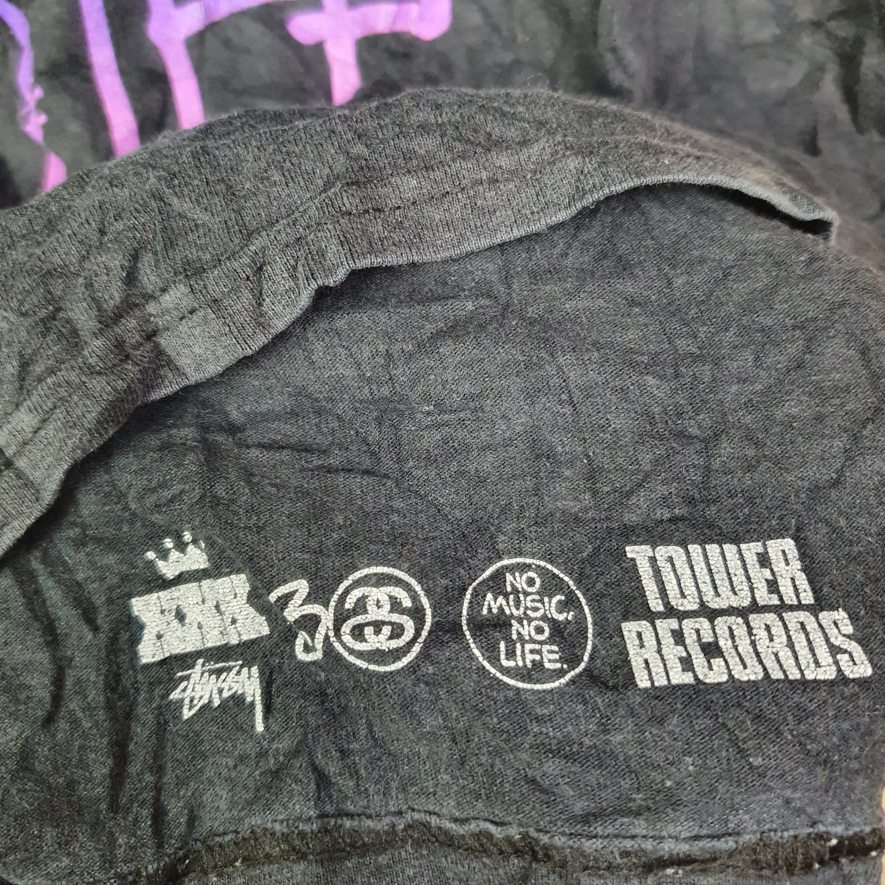 Stussy × Vintage STUSSY X TOWER RECORDS 2010 Size US L / EU 52-54 / 3 - 4 Thumbnail