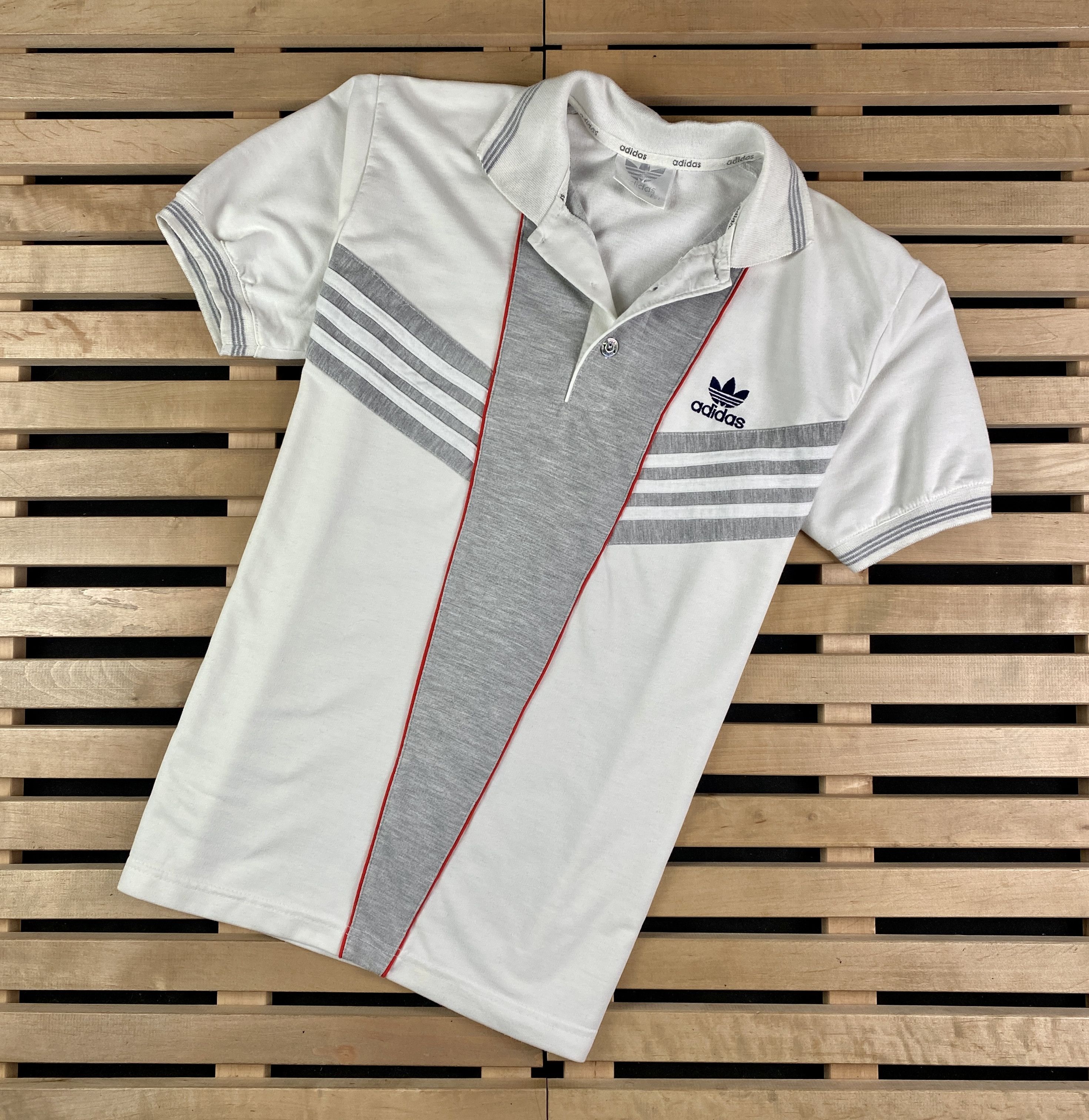 Adidas × Vintage Men’s Polo T-Shirt Adidas Vintage Size L Size US L / EU 52-54 / 3 - 1 Thumbnail