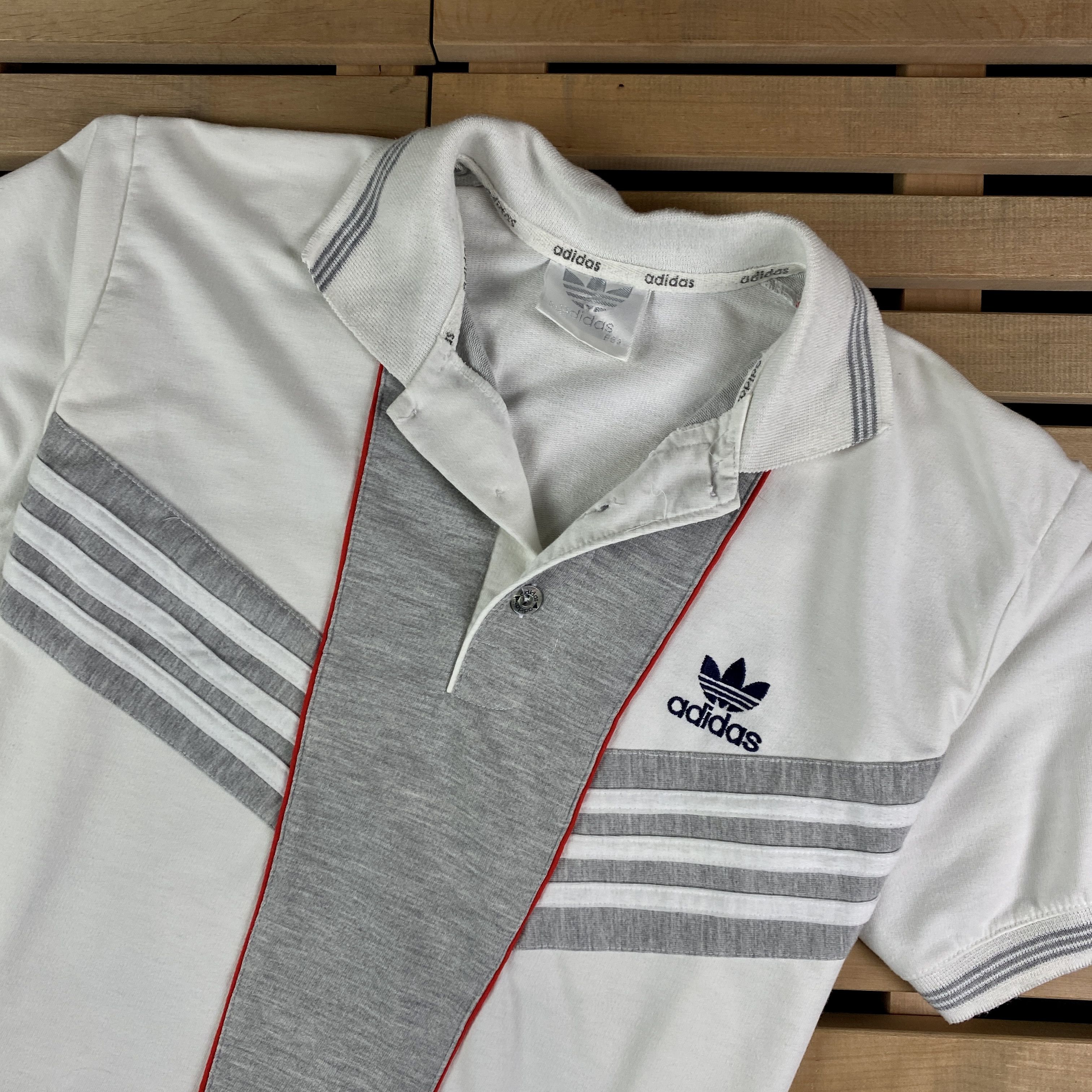 Adidas × Vintage Men’s Polo T-Shirt Adidas Vintage Size L Size US L / EU 52-54 / 3 - 2 Thumbnail