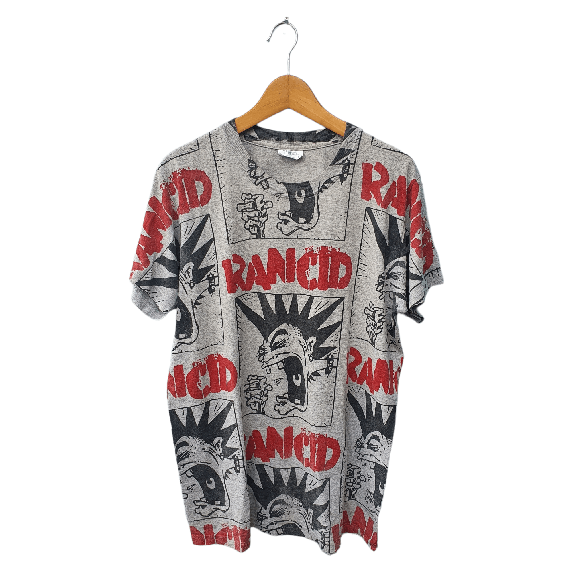 Band Tees × Vintage VINTAGE RANCID FULLPRINT RARE Size US M / EU 48-50 / 2 - 1 Thumbnail