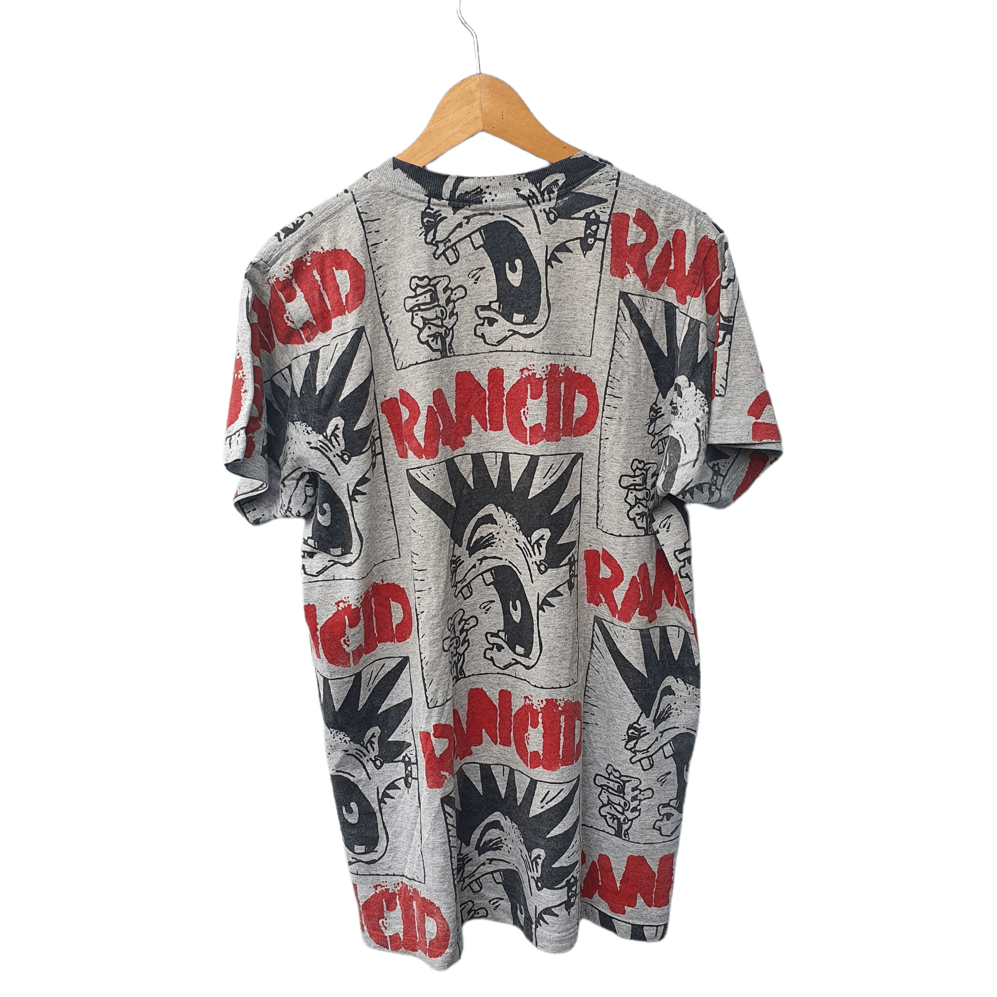 Band Tees × Vintage VINTAGE RANCID FULLPRINT RARE Size US M / EU 48-50 / 2 - 2 Thumbnail