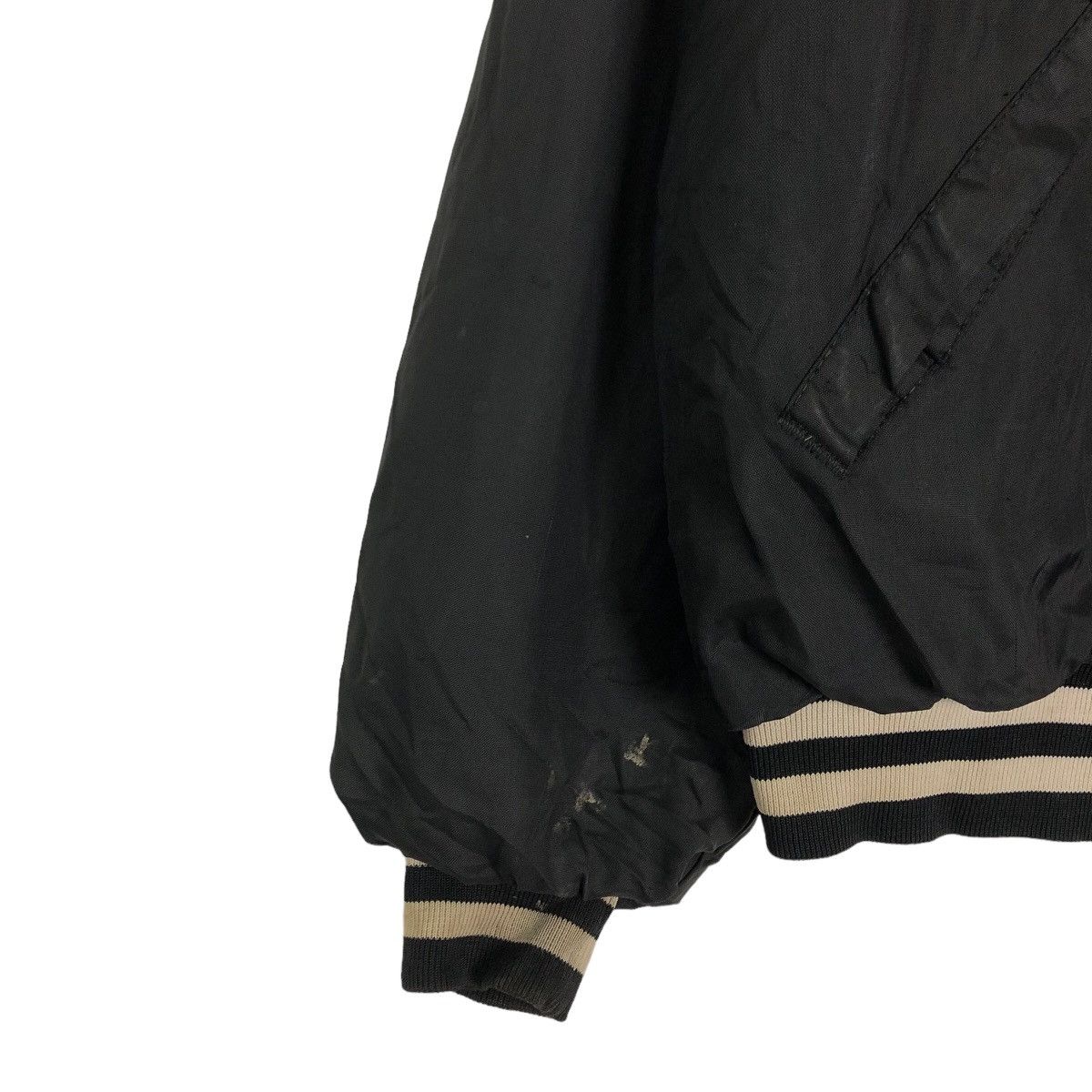 Japanese Brand VINTAGE SATIN BOMBER JACKET DUNBROOKE USA MADE Size US XL / EU 56 / 4 - 3 Thumbnail