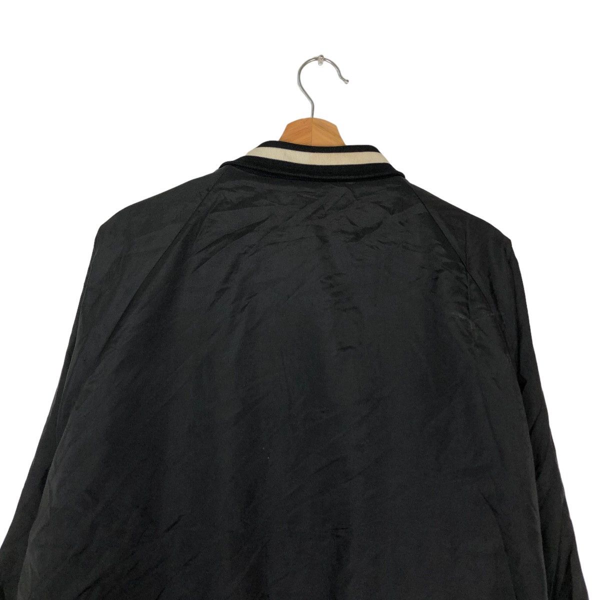Japanese Brand VINTAGE SATIN BOMBER JACKET DUNBROOKE USA MADE Size US XL / EU 56 / 4 - 8 Thumbnail