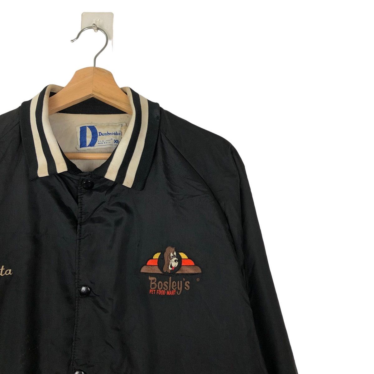 Japanese Brand VINTAGE SATIN BOMBER JACKET DUNBROOKE USA MADE Size US XL / EU 56 / 4 - 5 Thumbnail