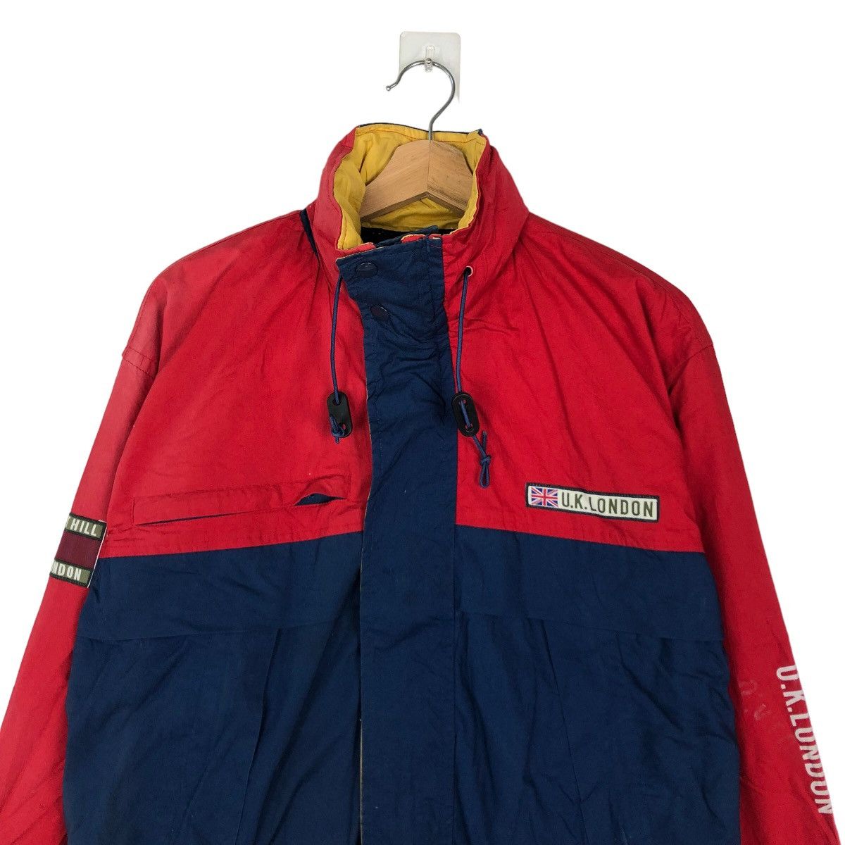 Japanese Brand VINTAGE SURVIVAL JACKET RARE COLOUR CRICKET HILL UK LONDON Size US L / EU 52-54 / 3 - 2 Thumbnail