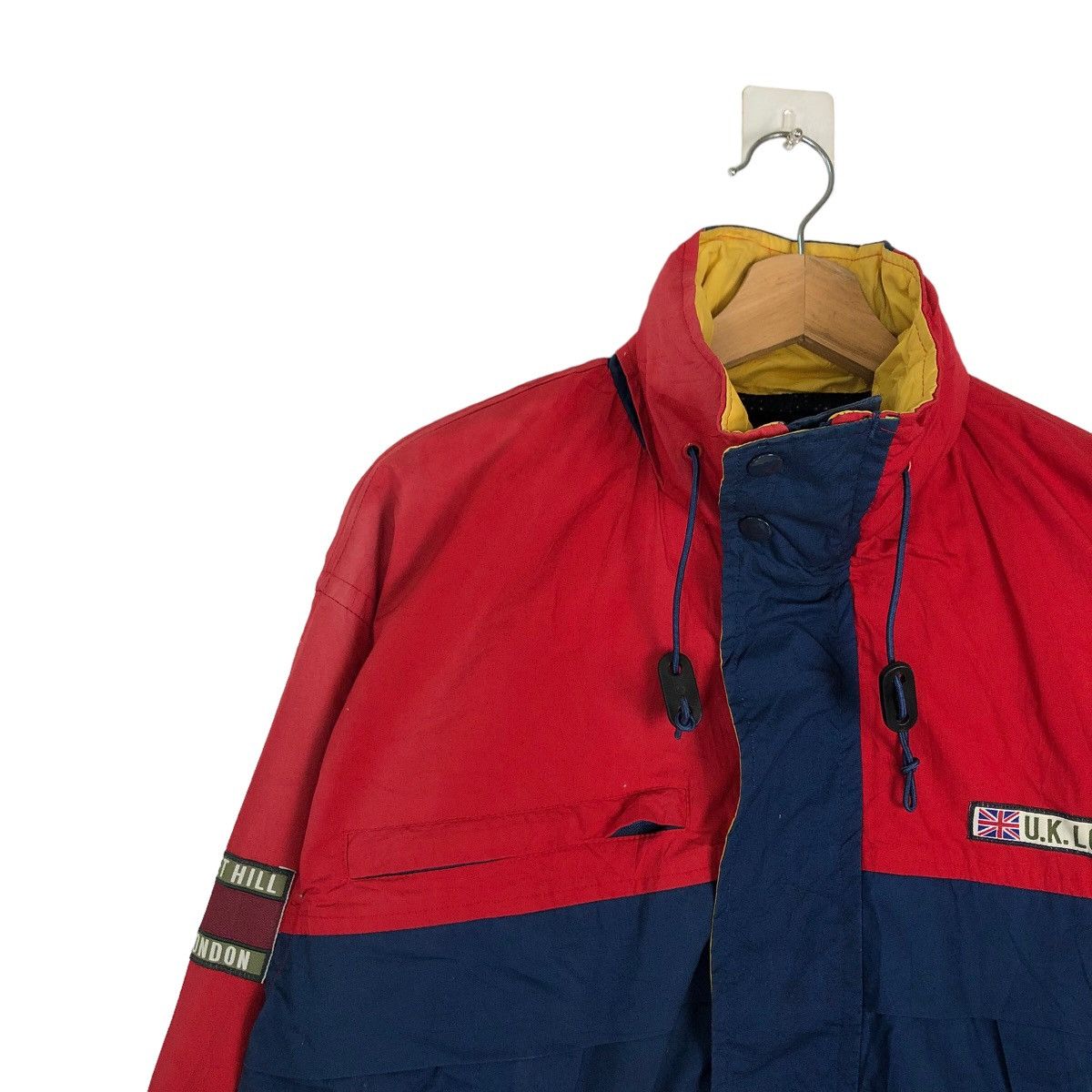 Japanese Brand VINTAGE SURVIVAL JACKET RARE COLOUR CRICKET HILL UK LONDON Size US L / EU 52-54 / 3 - 6 Thumbnail