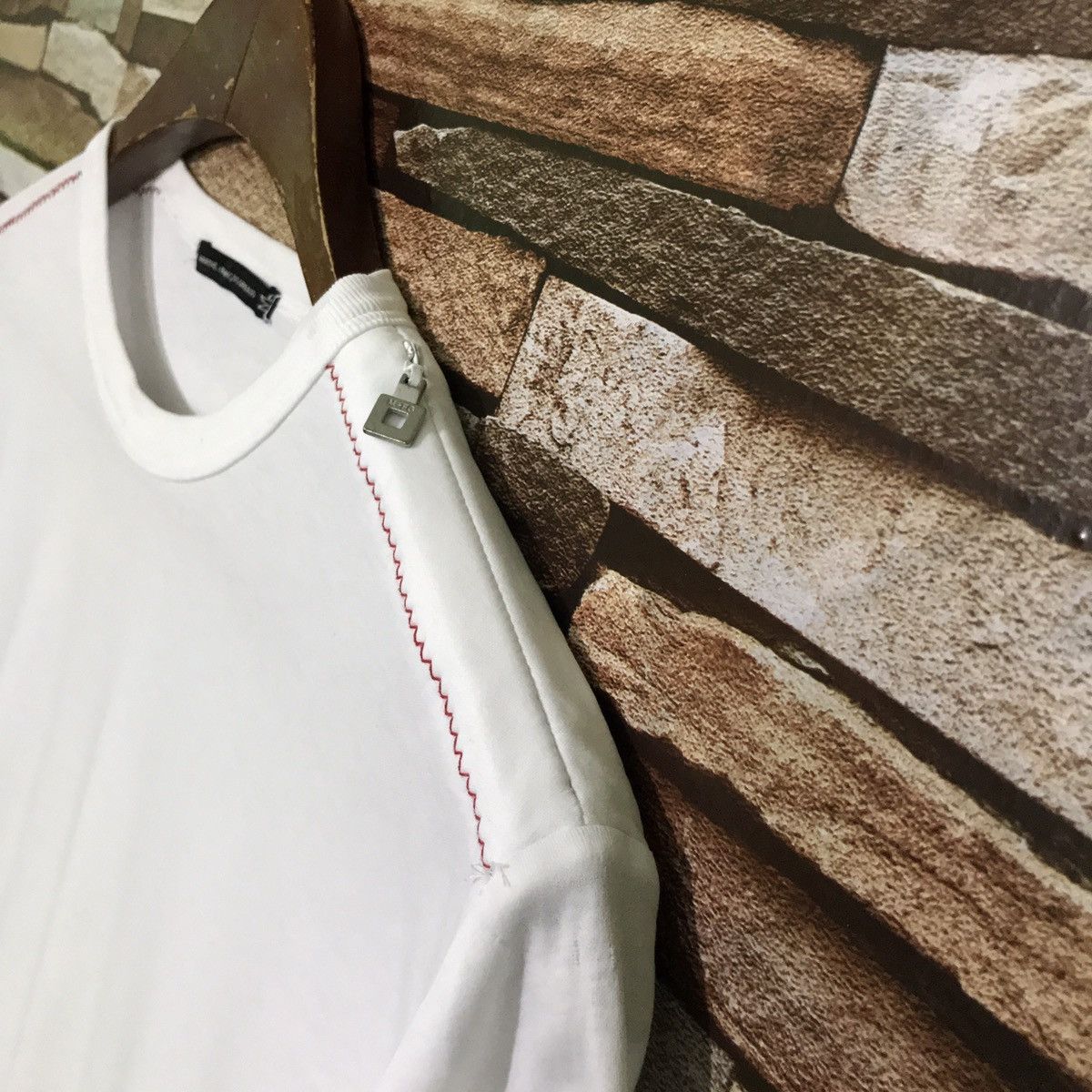 Marithe + Francois Girbaud Marithe Francois Girbaud Zipper T-shirt Size US S / EU 44-46 / 1 - 3 Thumbnail