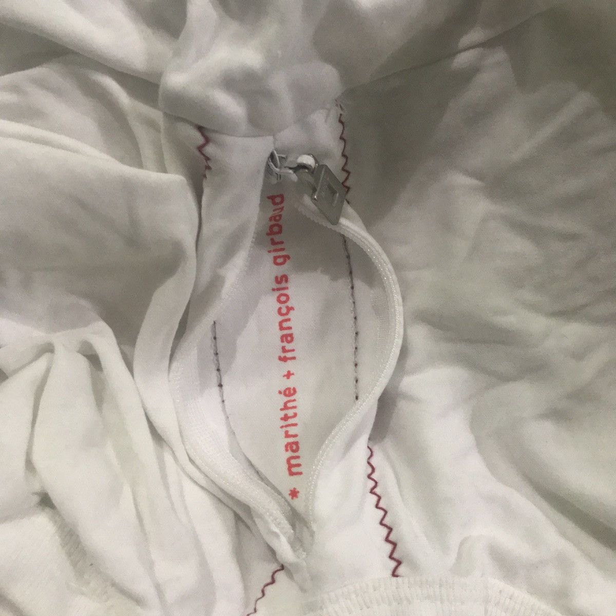 Marithe + Francois Girbaud Marithe Francois Girbaud Zipper T-shirt Size US S / EU 44-46 / 1 - 6 Thumbnail