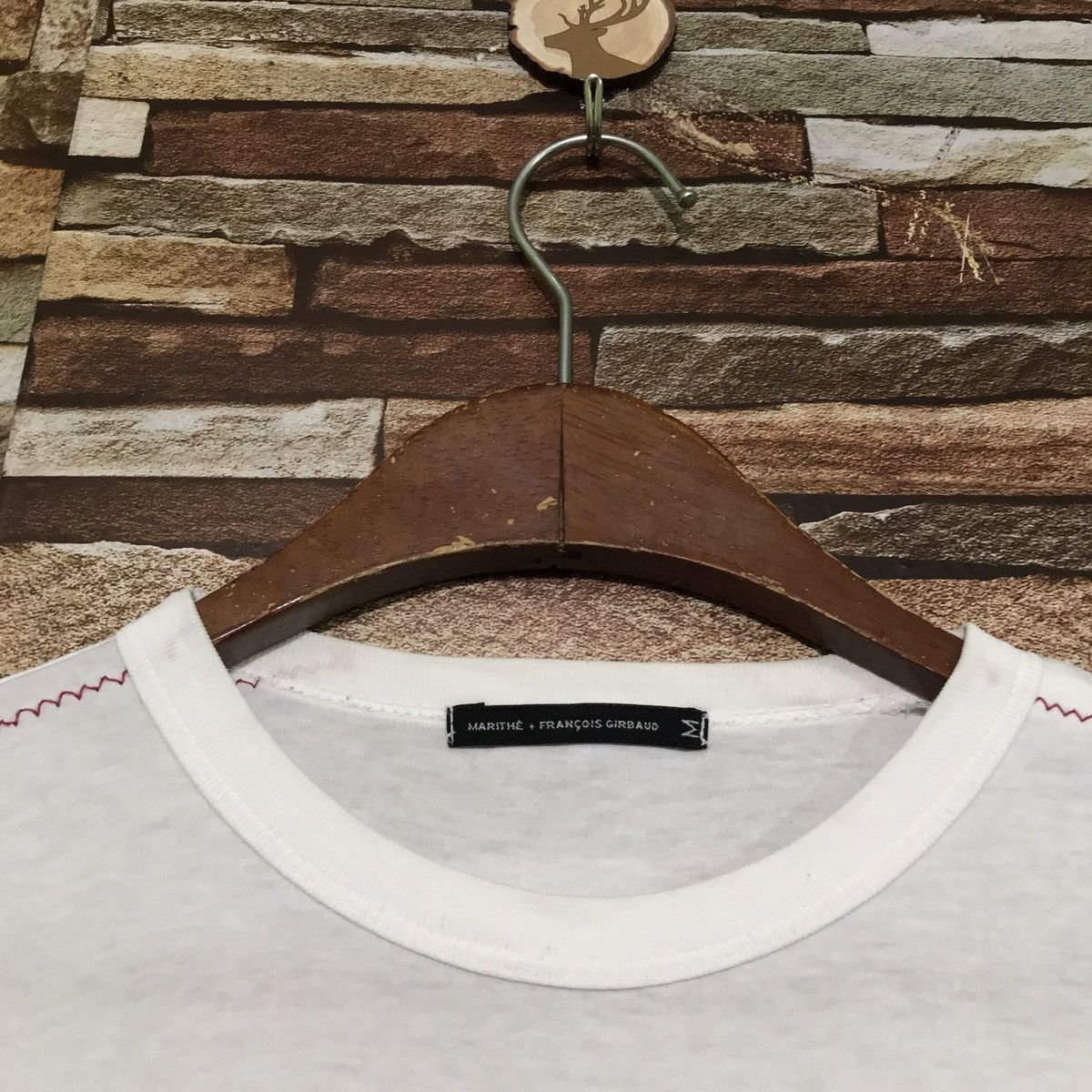 Marithe + Francois Girbaud Marithe Francois Girbaud Zipper T-shirt Size US S / EU 44-46 / 1 - 2 Thumbnail