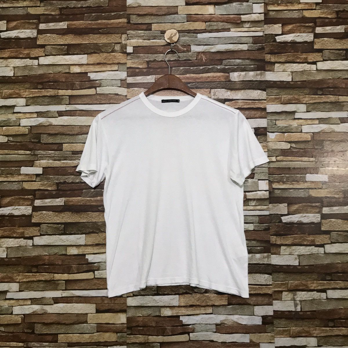 Marithe + Francois Girbaud Marithe Francois Girbaud Zipper T-shirt Size US S / EU 44-46 / 1 - 1 Thumbnail