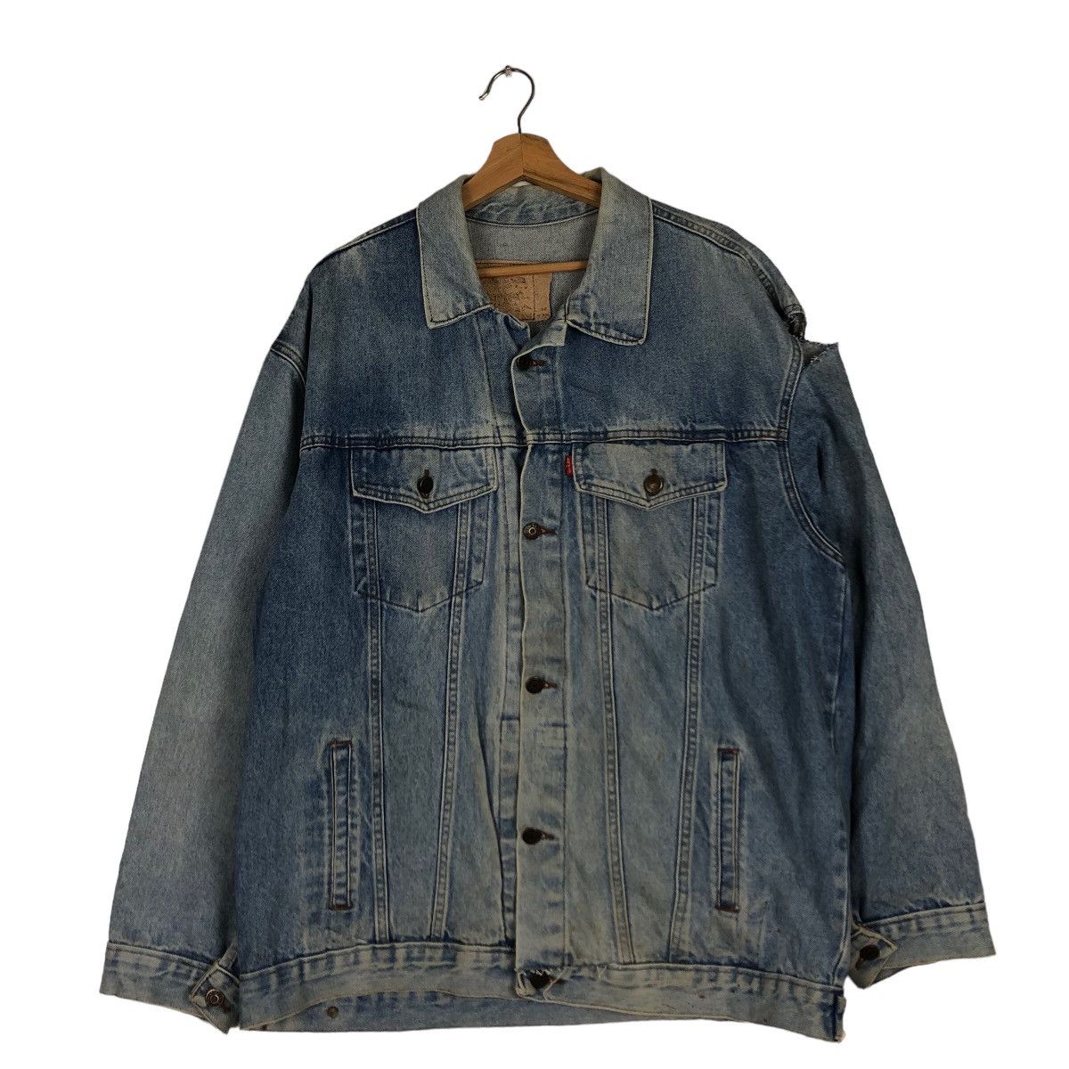 Levi's VINTAGE TRUCKER DENIM JACKET LEVI’S RACER WEAR Size US M / EU 48-50 / 2 - 1 Thumbnail