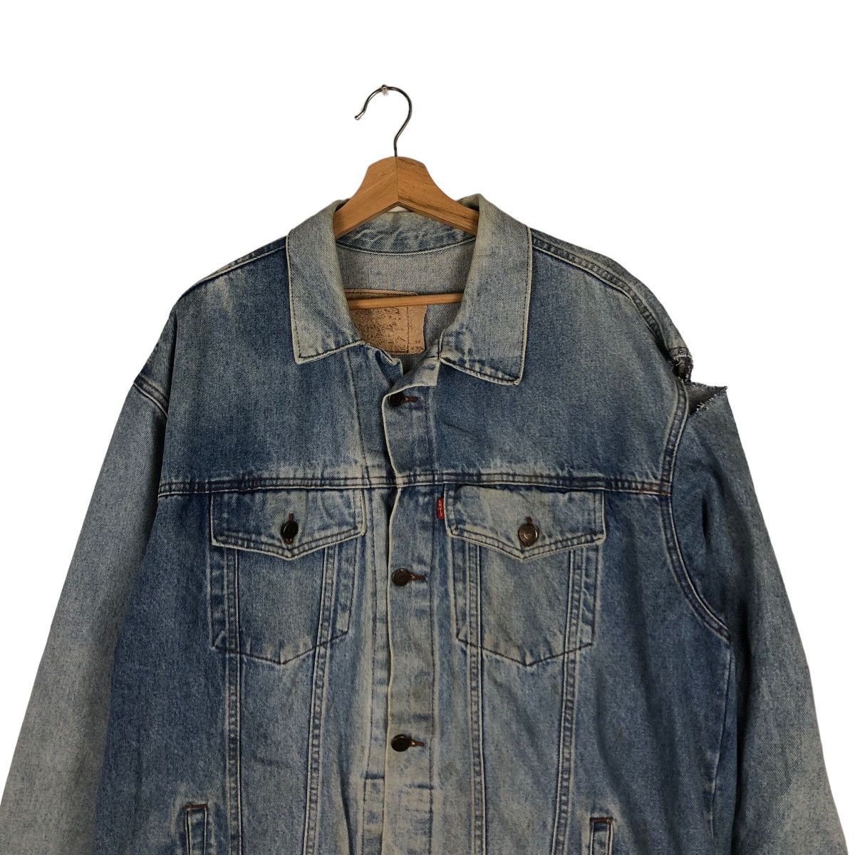 Levi's VINTAGE TRUCKER DENIM JACKET LEVI’S RACER WEAR Size US M / EU 48-50 / 2 - 2 Thumbnail