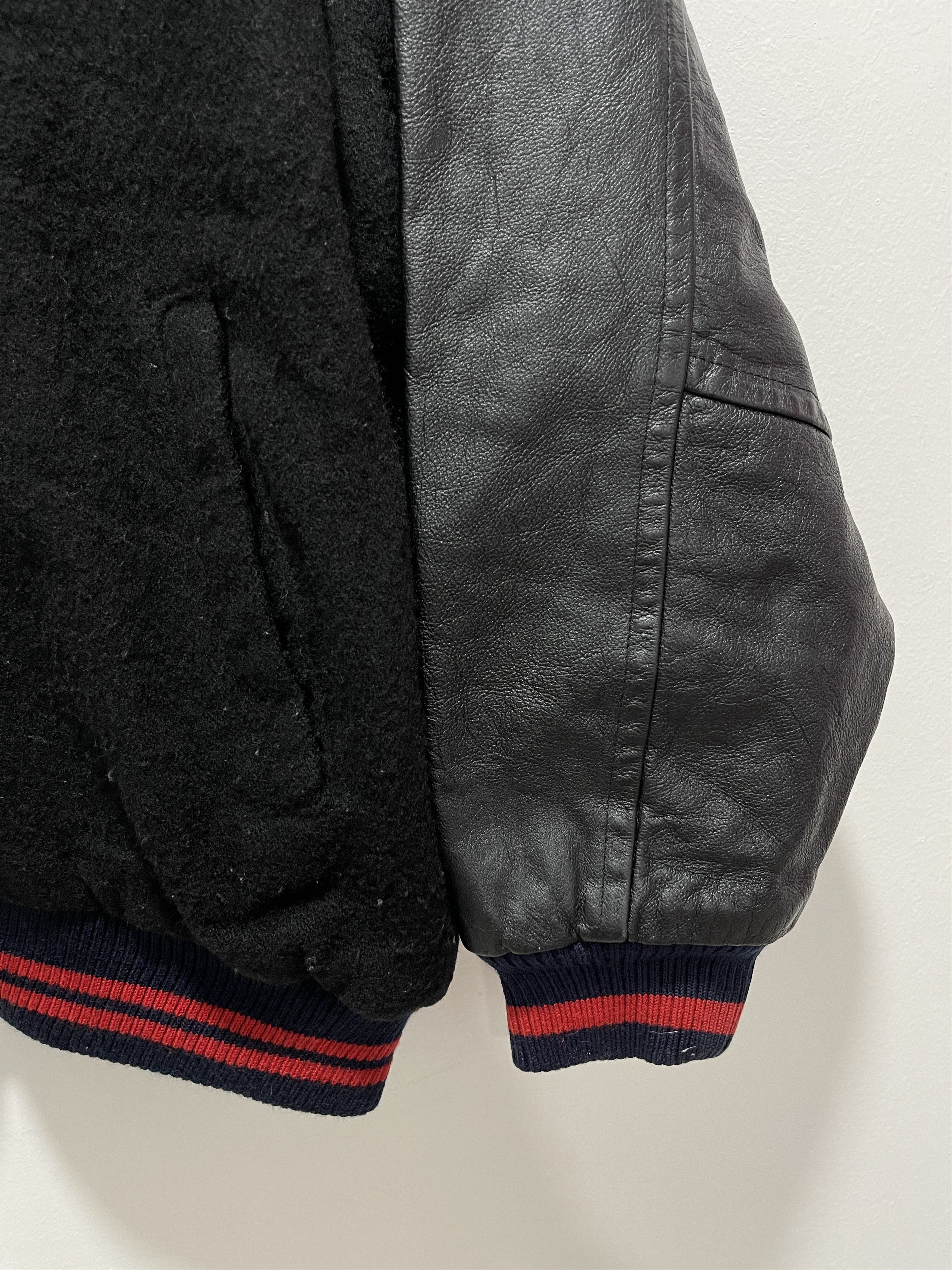 Vintage Nike 90s Letterman Wool Varsity Jacket