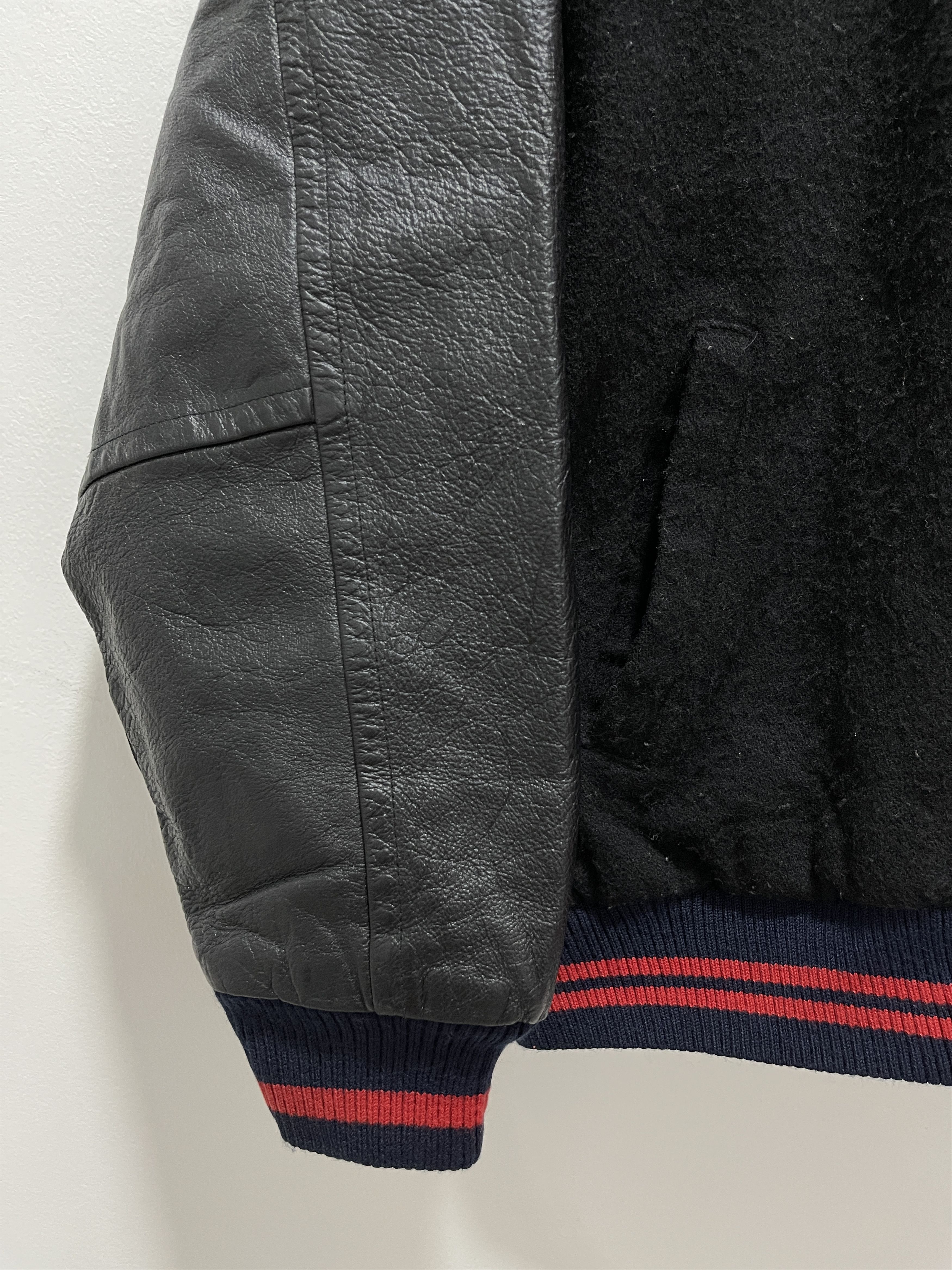 Vintage Nike 90s Letterman Wool Varsity Jacket