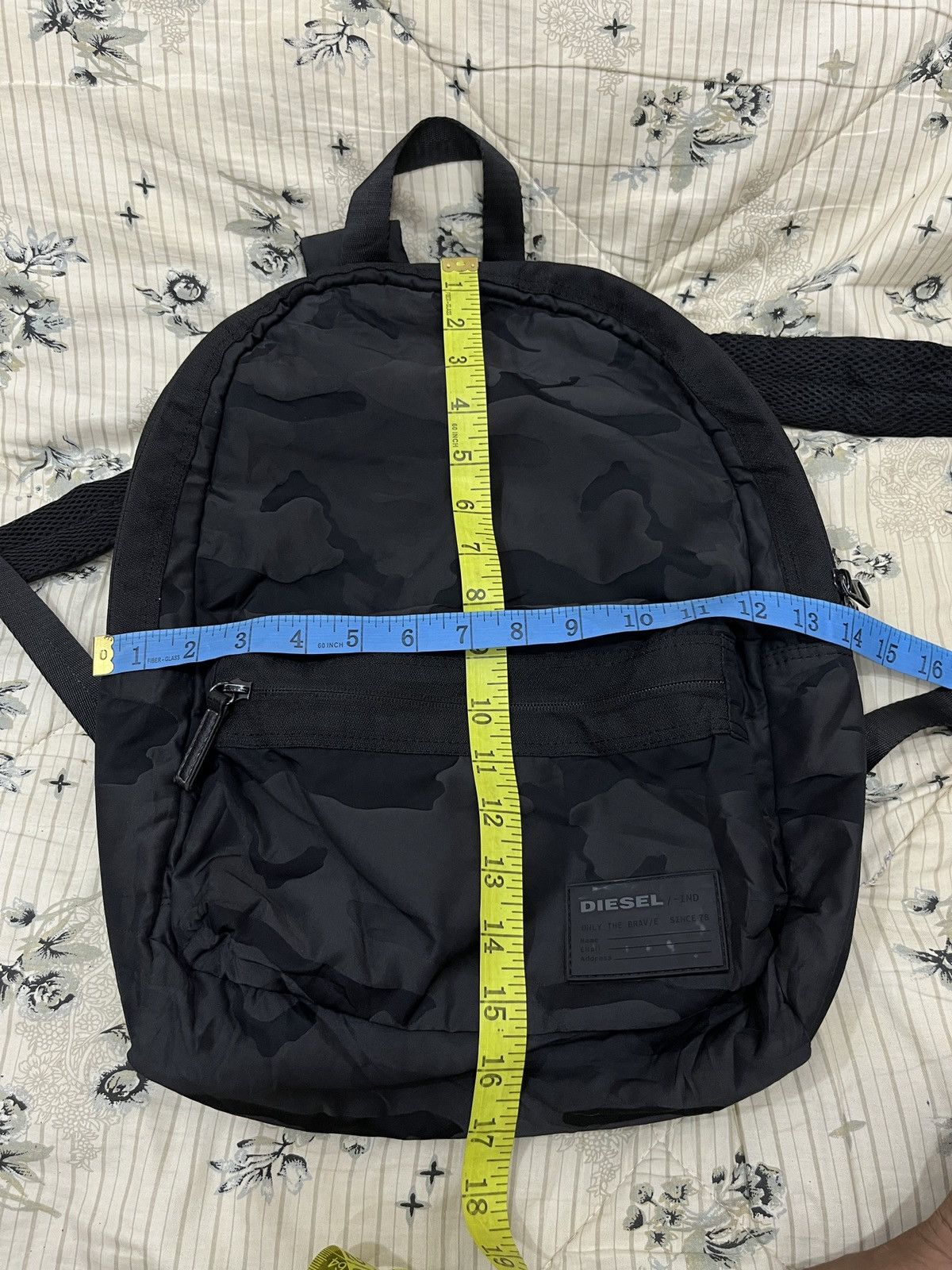 Diesel DIESEL BLACK CAMO BAGPACK Size ONE SIZE - 13 Thumbnail