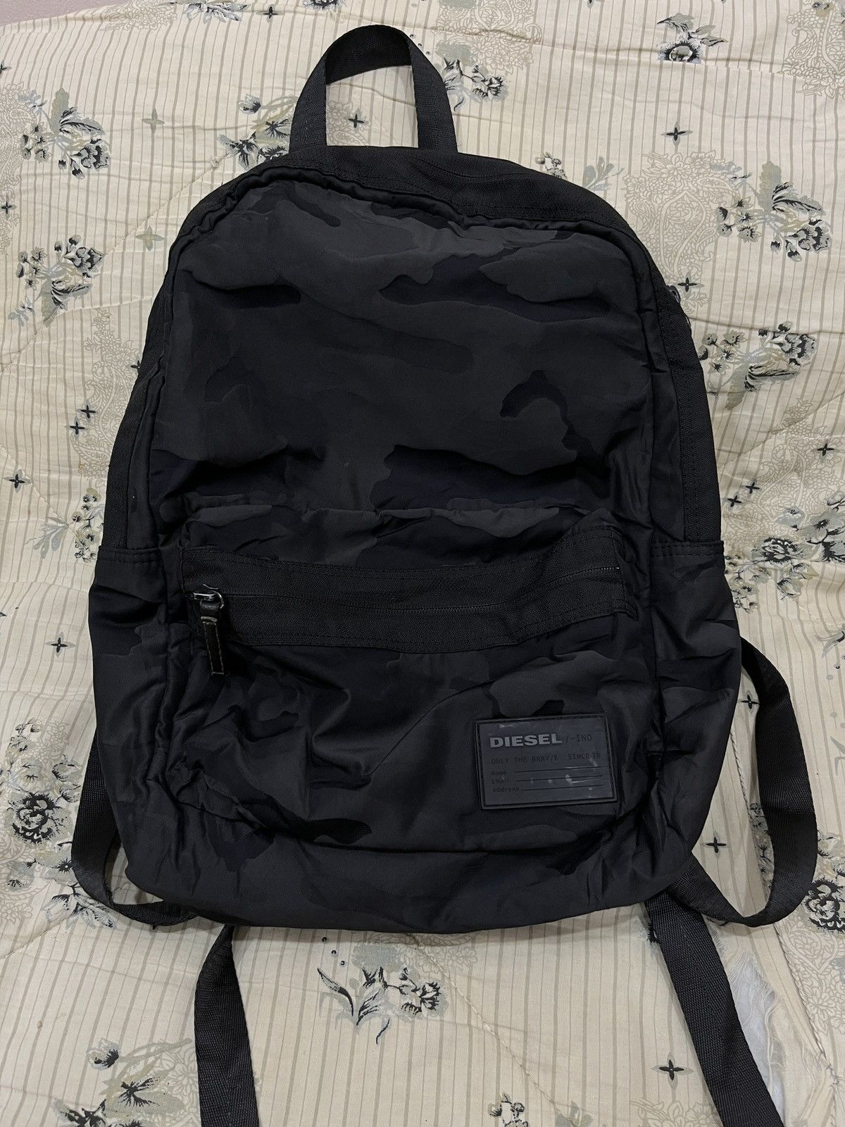 Diesel DIESEL BLACK CAMO BAGPACK Size ONE SIZE - 1 Thumbnail