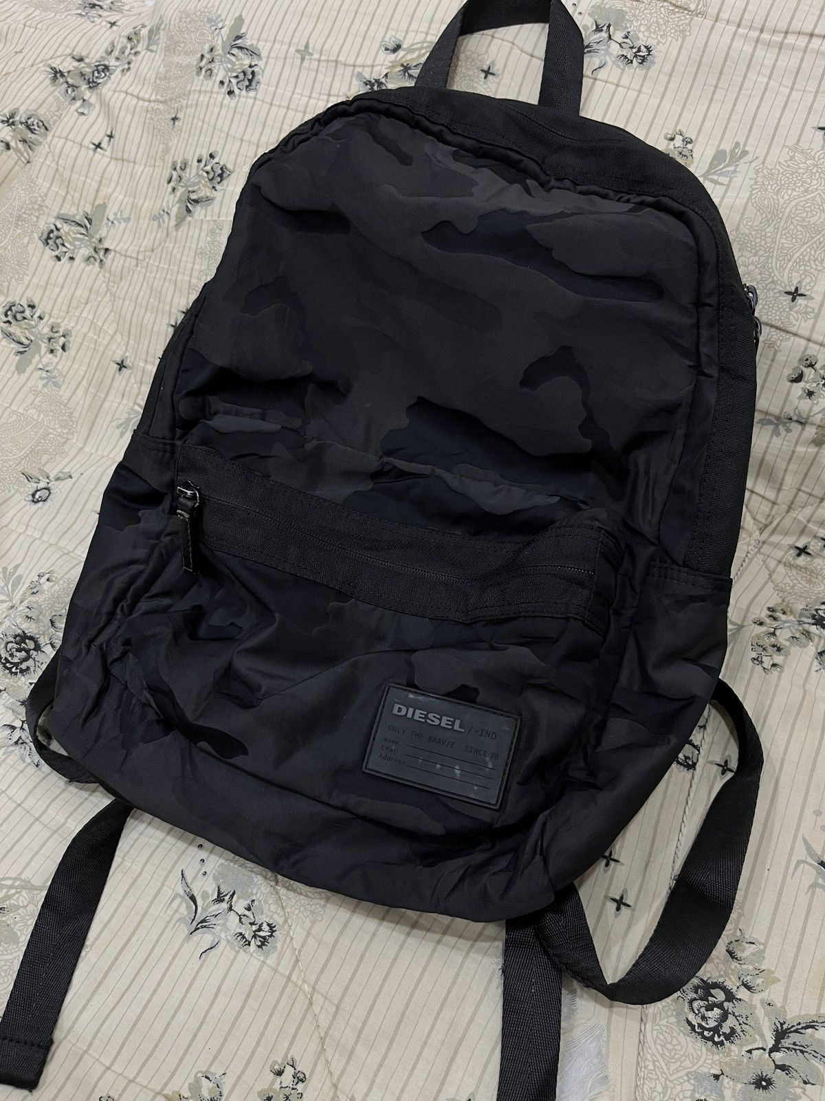 Diesel DIESEL BLACK CAMO BAGPACK Size ONE SIZE - 2 Thumbnail