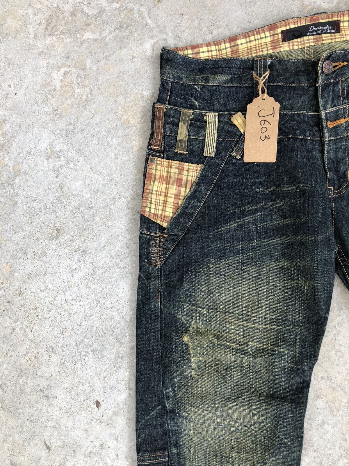 Hysteric Glamour Dominate Double Waist Distressed Jeans Size US 33 - 5 Thumbnail