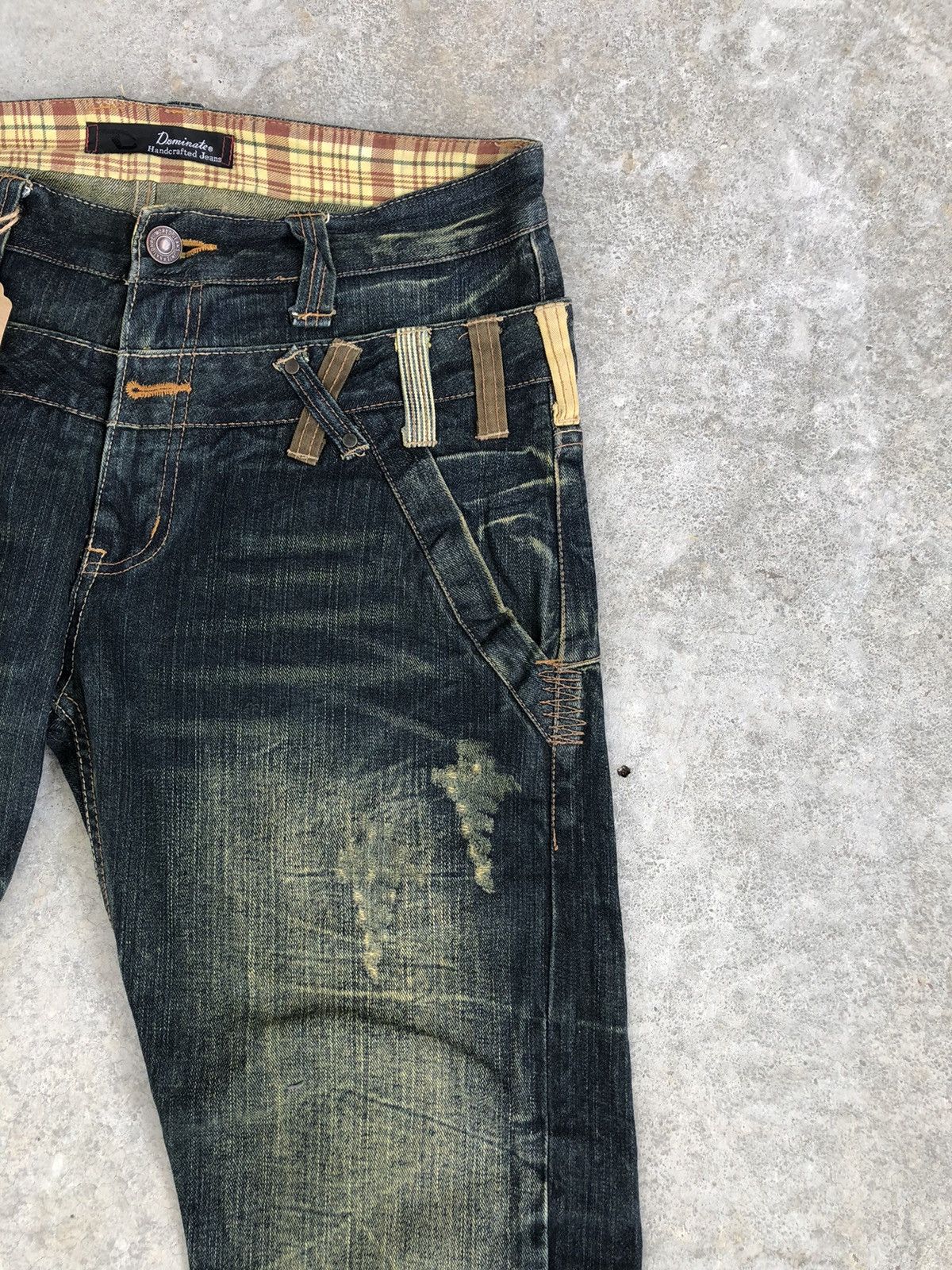 Hysteric Glamour Dominate Double Waist Distressed Jeans Size US 33 - 6 Thumbnail