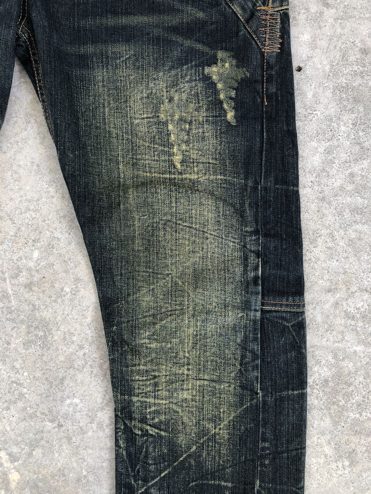 Hysteric Glamour Dominate Double Waist Distressed Jeans Size US 33 - 8 Thumbnail