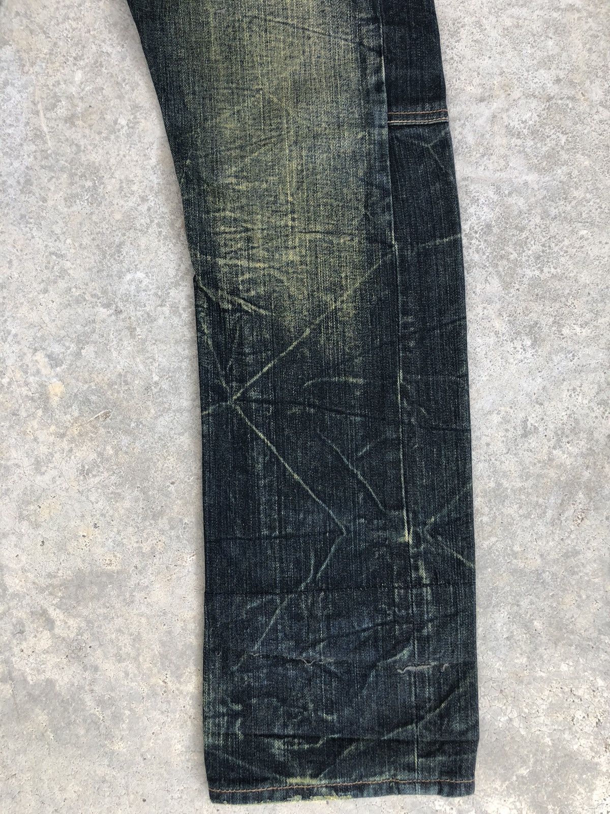 Hysteric Glamour Dominate Double Waist Distressed Jeans Size US 33 - 10 Thumbnail