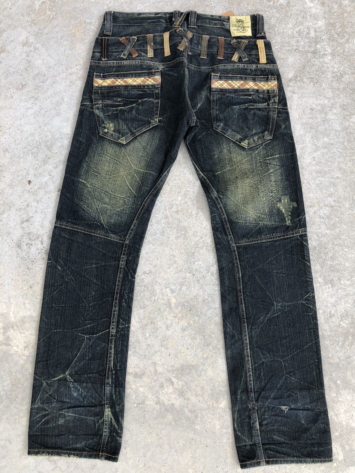 Hysteric Glamour Dominate Double Waist Distressed Jeans Size US 33 - 3 Thumbnail