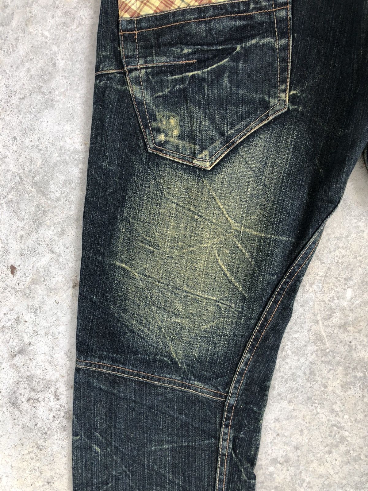 Hysteric Glamour Dominate Double Waist Distressed Jeans Size US 33 - 14 Thumbnail